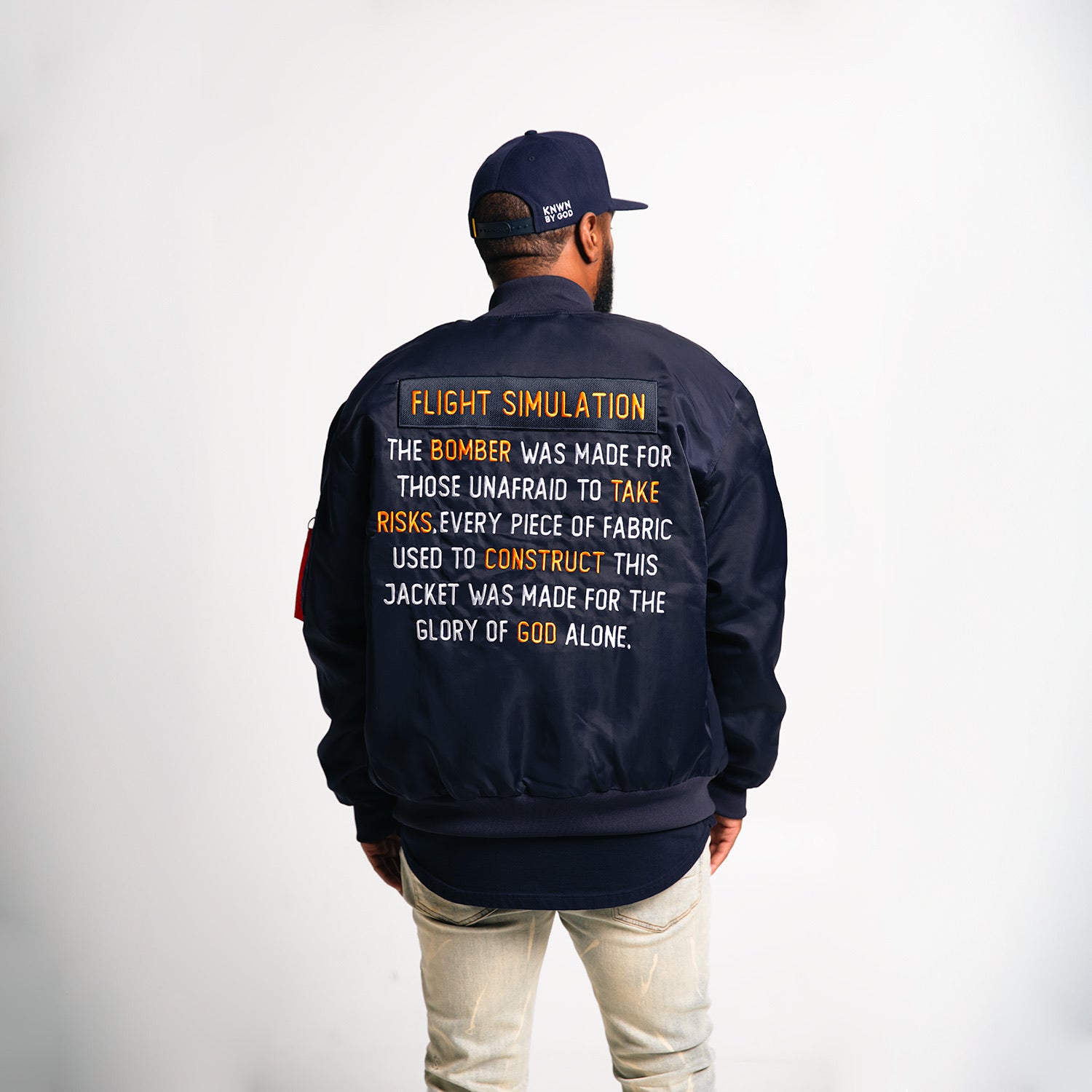 Flight Simulation Jacket- Navy