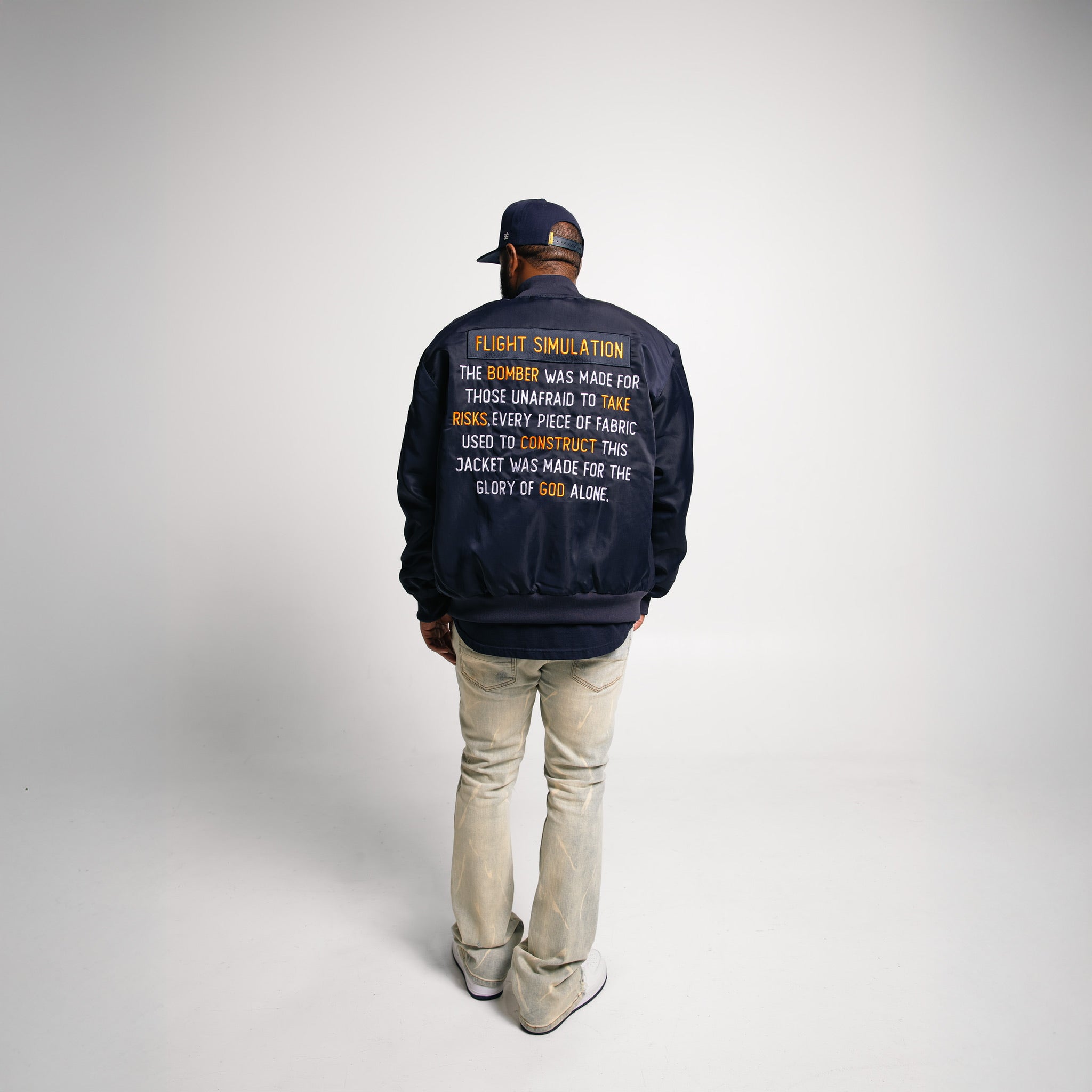 Flight Simulation Jacket- Navy