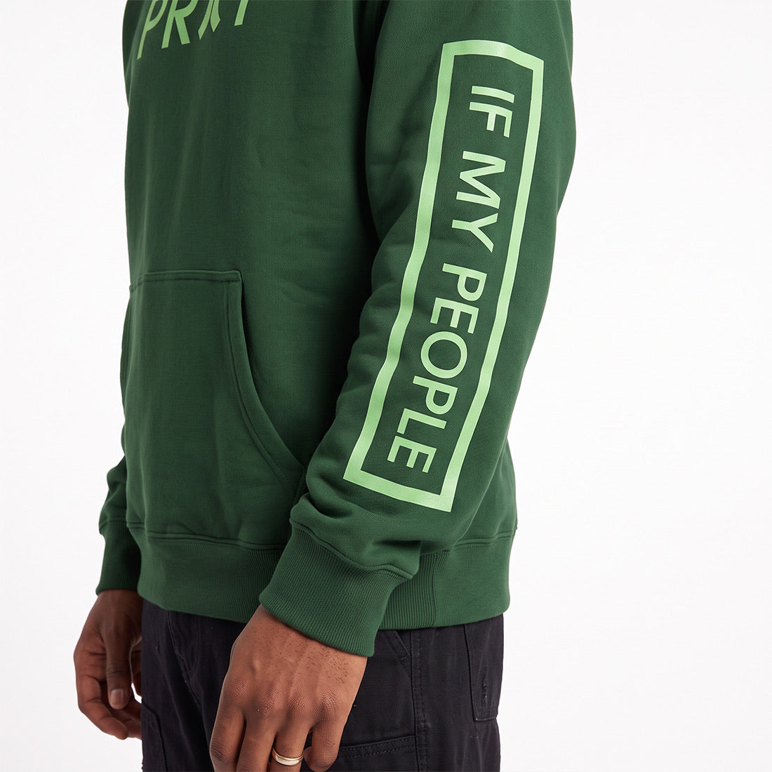 If My People Pray Hoodie- Green