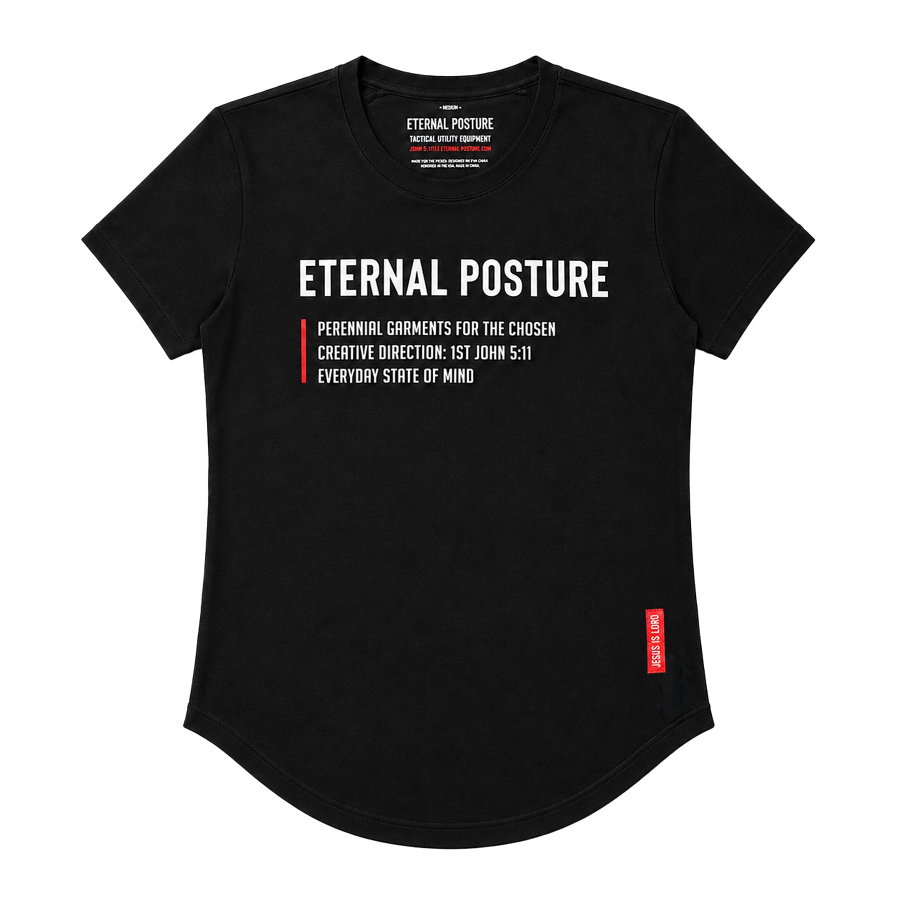 EP Performance Tee - Contour Black
