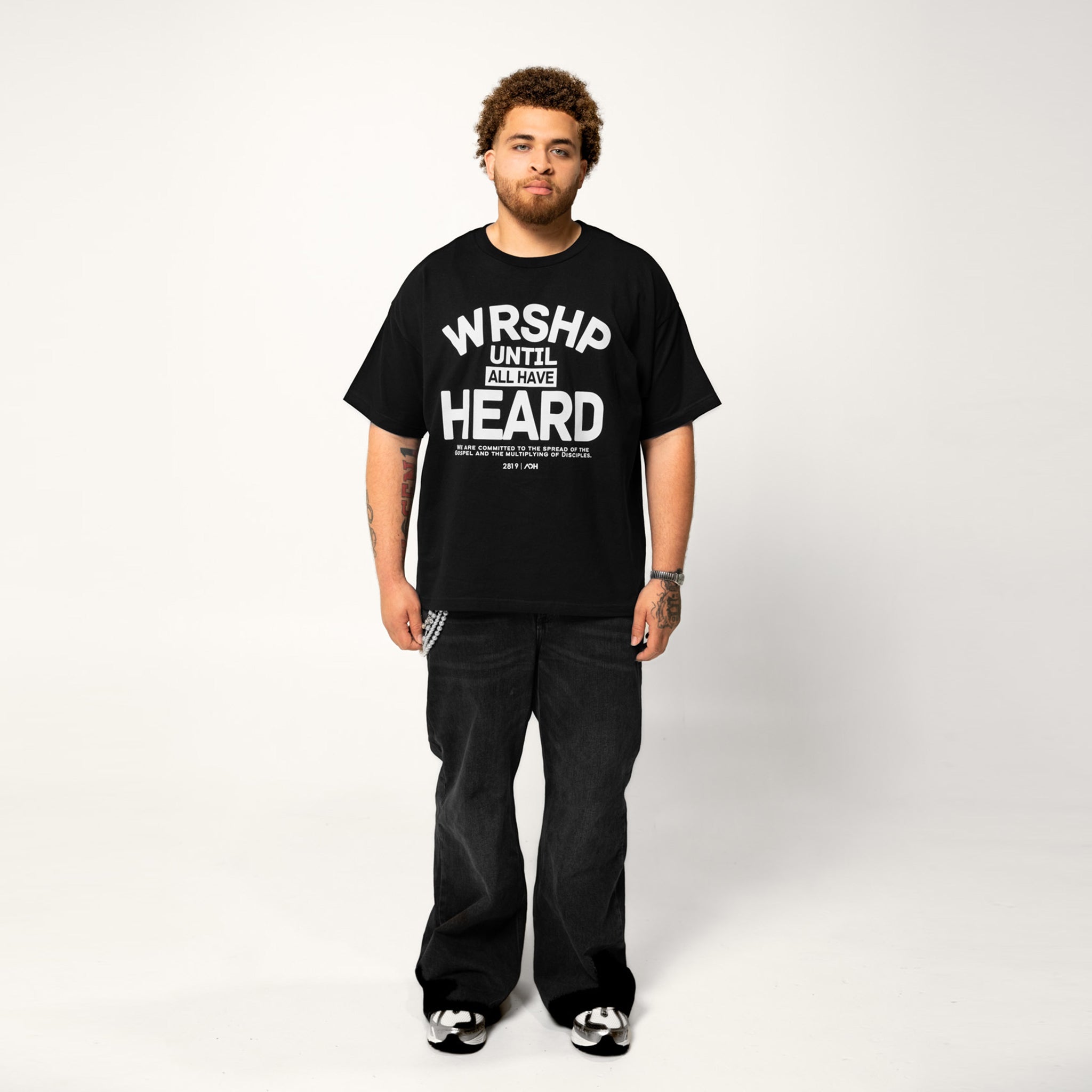 WRSHP Until All Have Heard Tee (2 LEFT)
