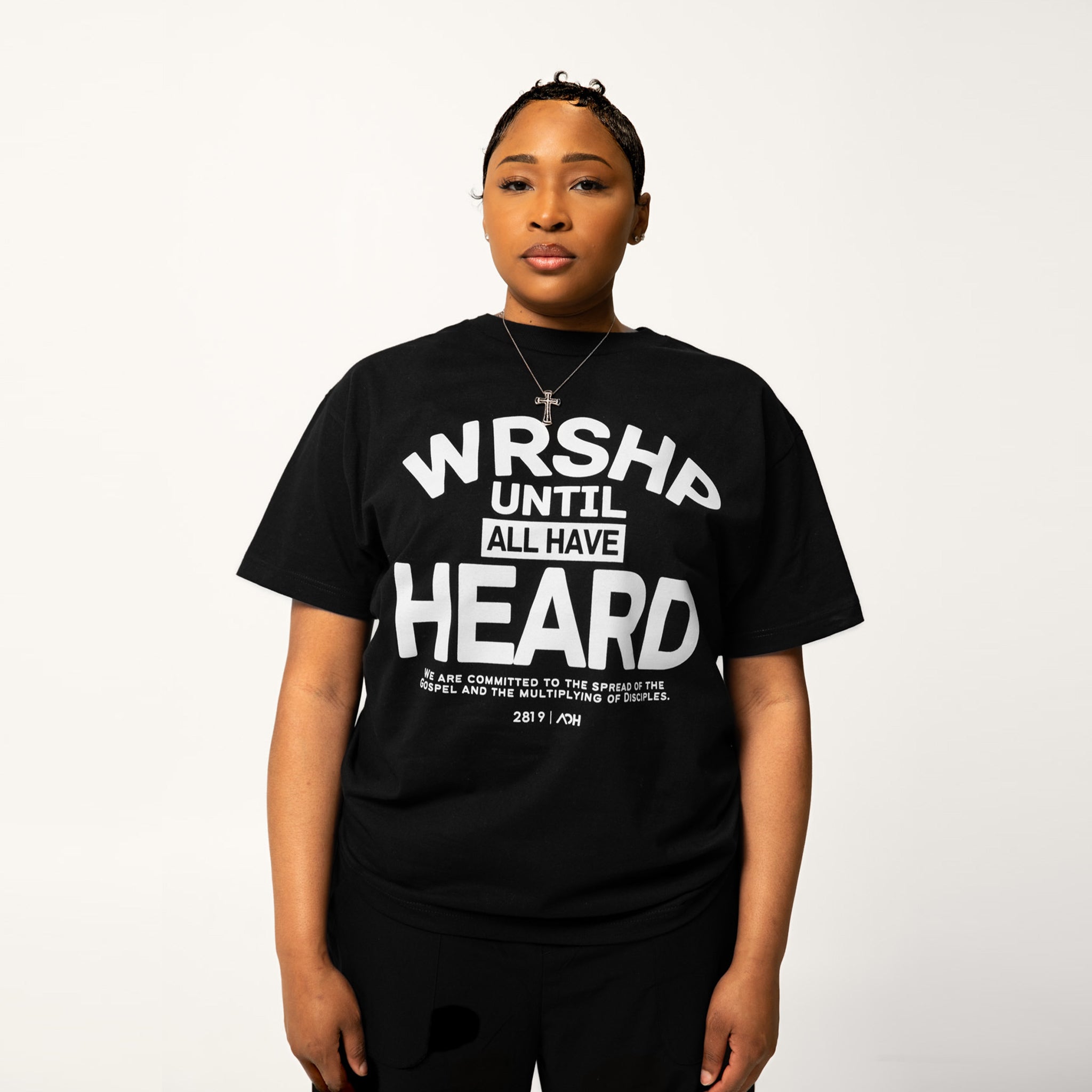 WRSHP Until All Have Heard Tee (2 LEFT)
