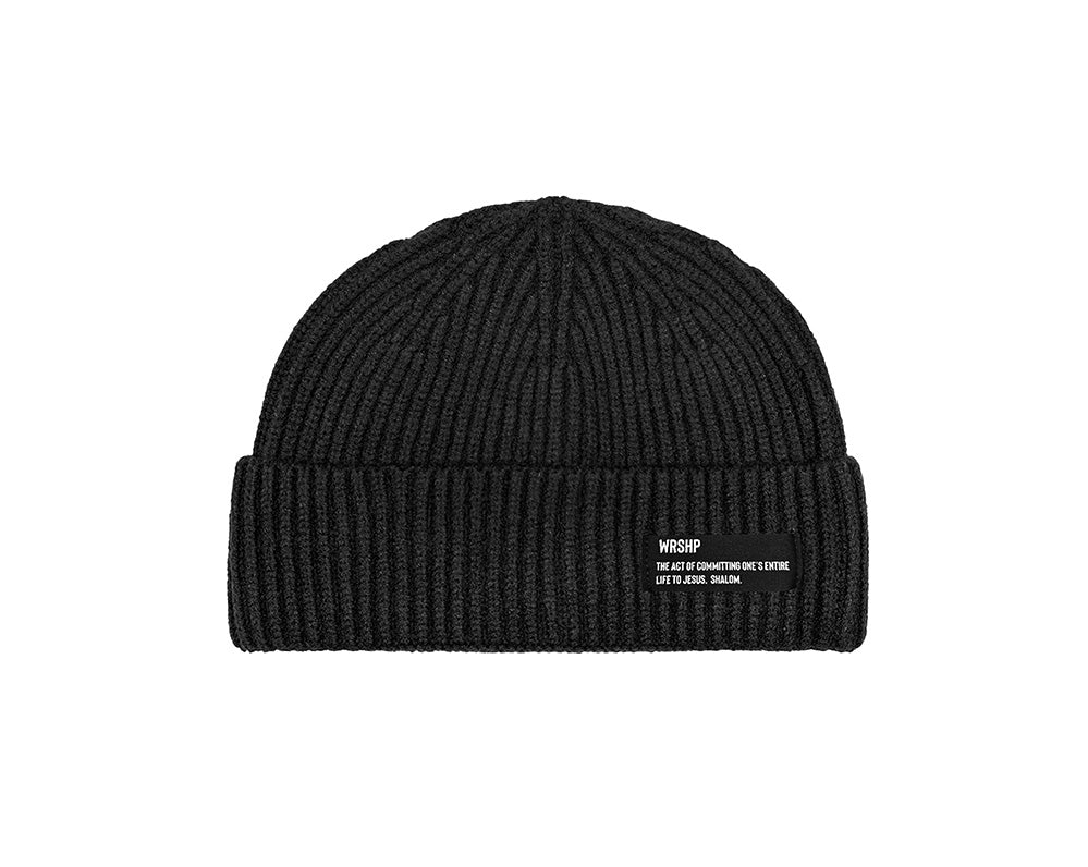 WRSHP Beanie- Black
