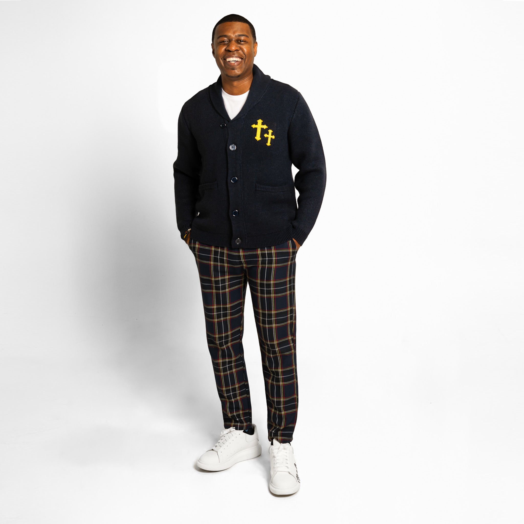 Not Your Average Cardigan-Navy
