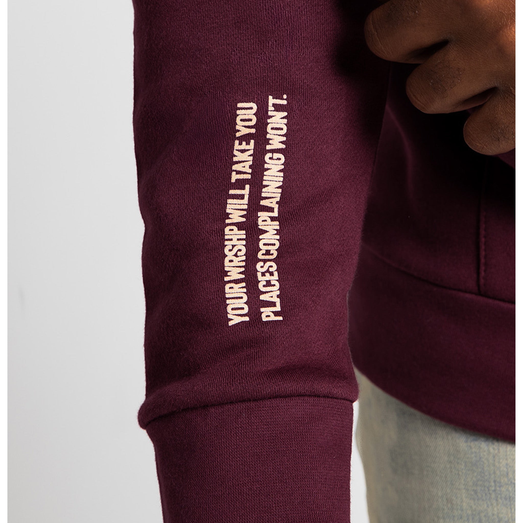 WRSHP Pocket Crew- Cranberry