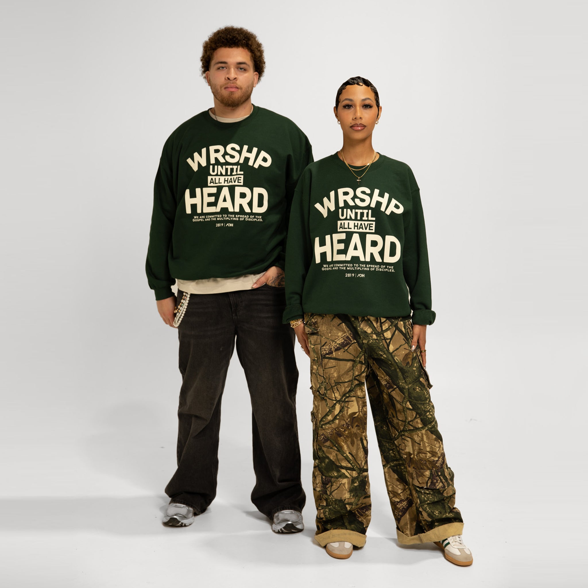 WRSHP Until All Have Heard Crew- Green