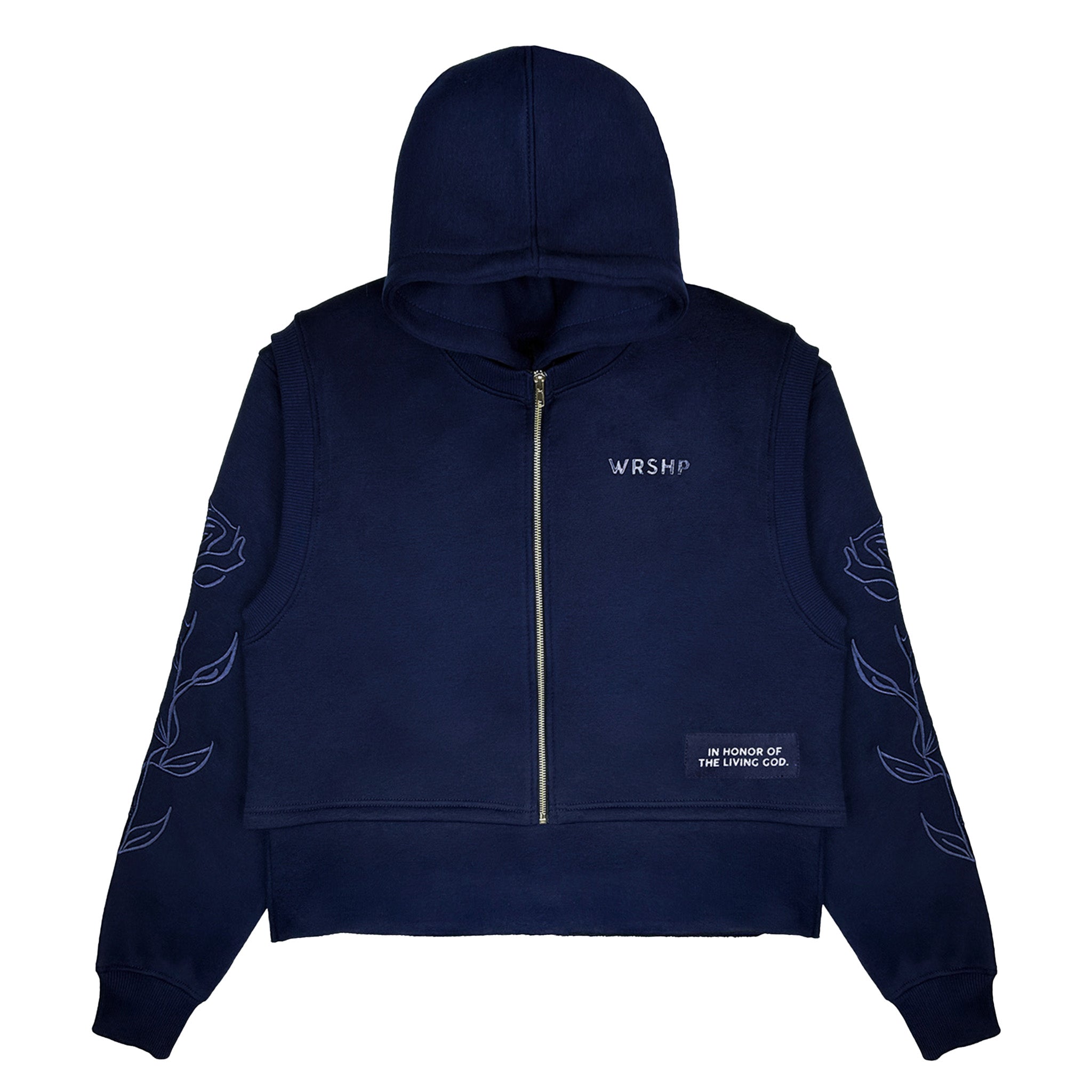 WRSHP Jesus Dual Layered Hoodie