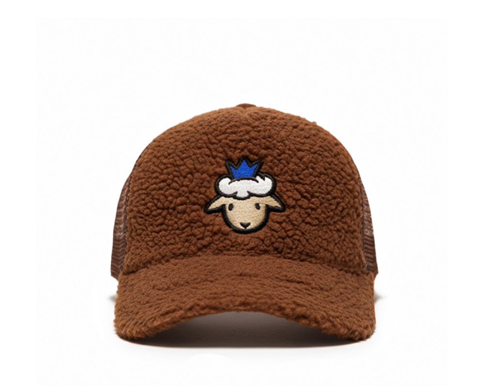 Lamb Head Sherpa Trucker