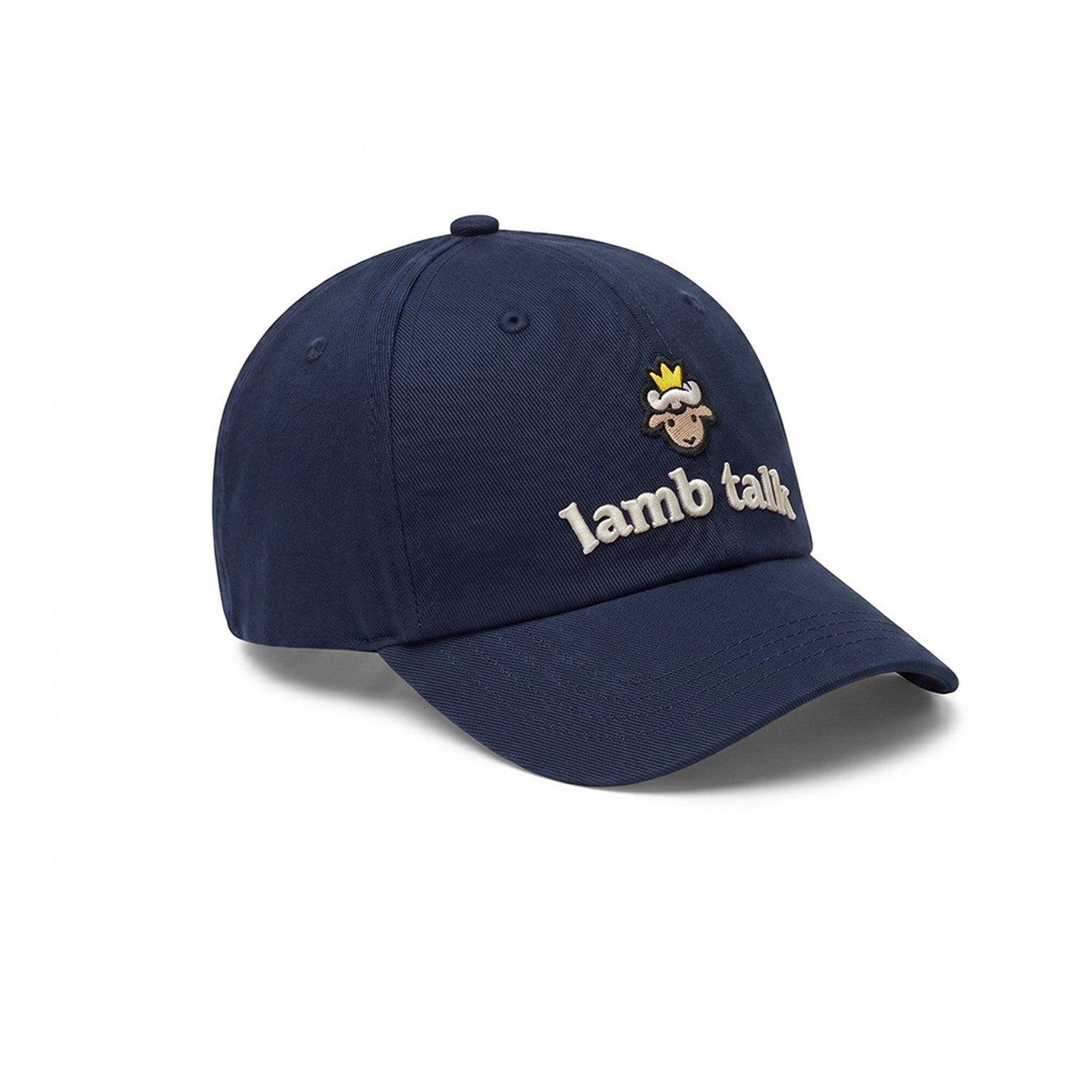 Lamb Head Short Bill Cap - Navy