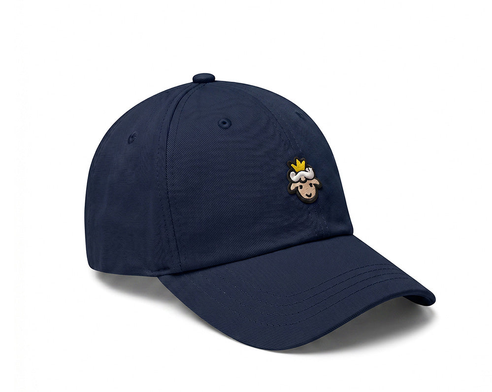 Lamb Head Ball Cap - Navy