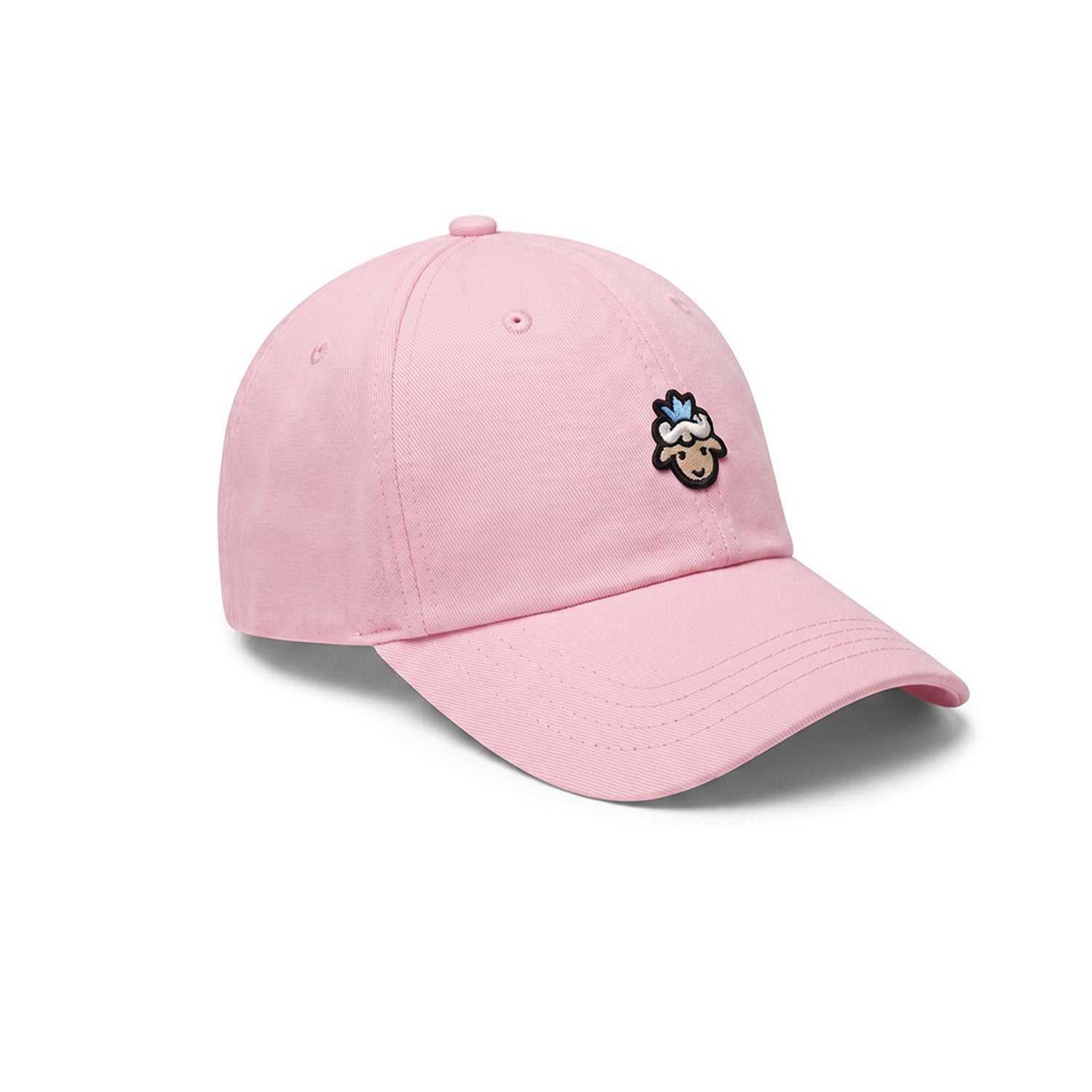 Lamb Head Ball Cap - Pink