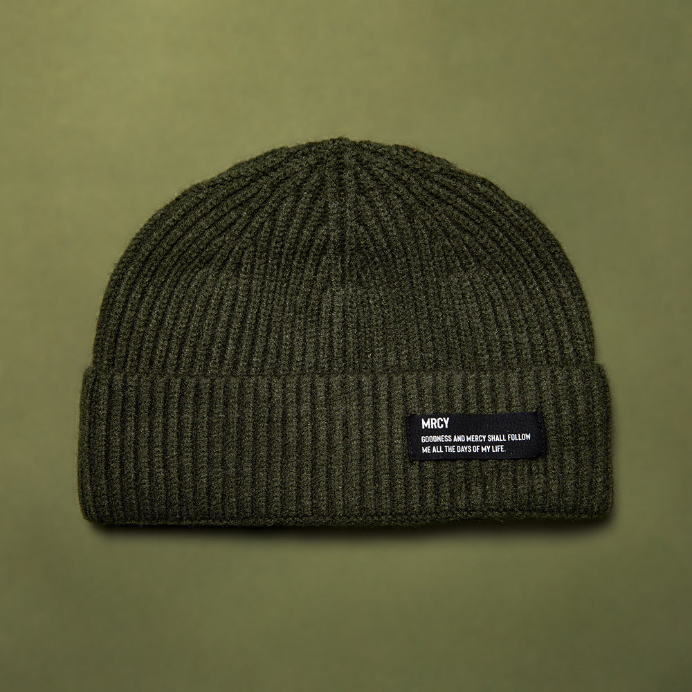 MRCY Beanie- Hunter Green