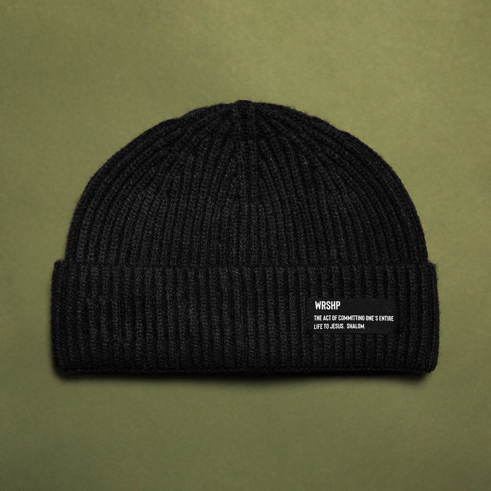 WRSHP Beanie- Black