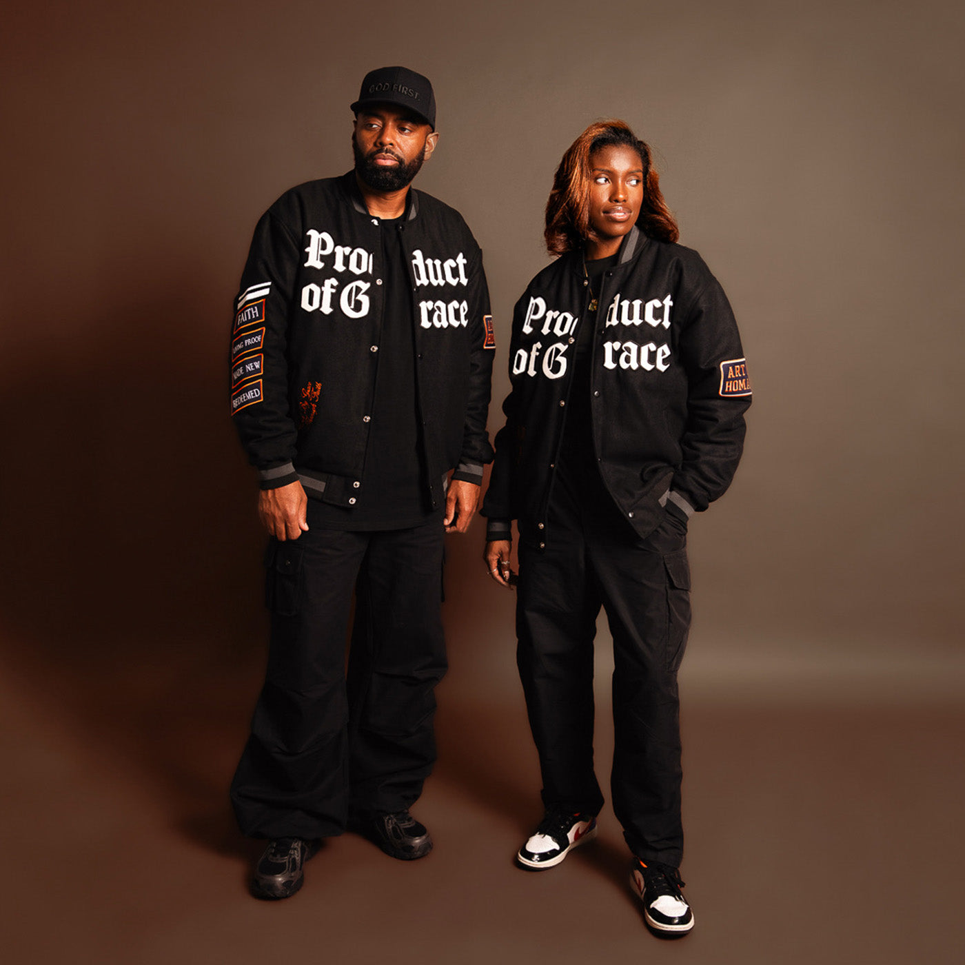 Product of Grace Letterman Jacket