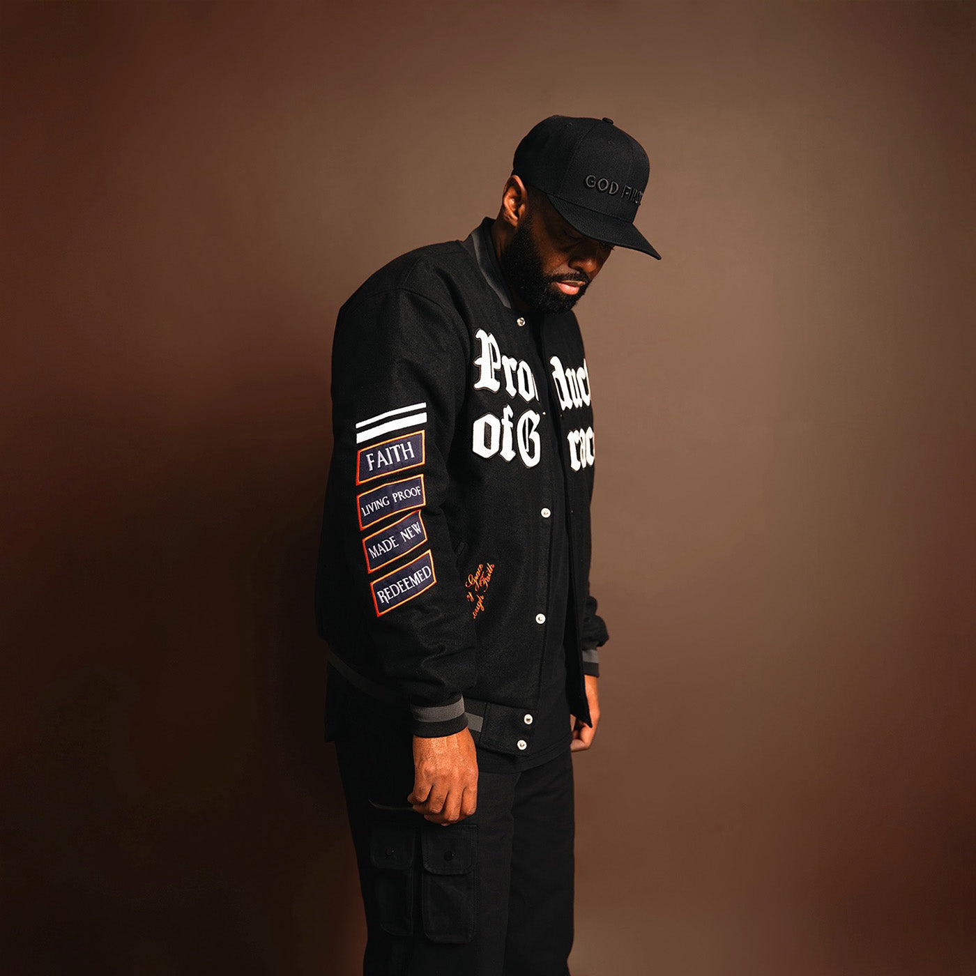 Product of Grace Letterman Jacket