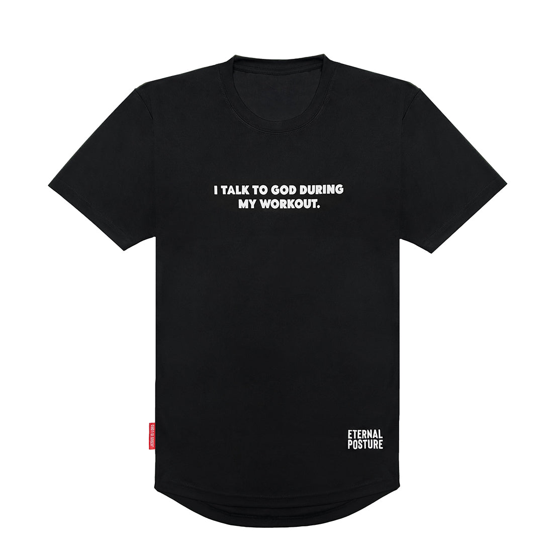 Dry Wick Performance Swoop Tee - Men's Black