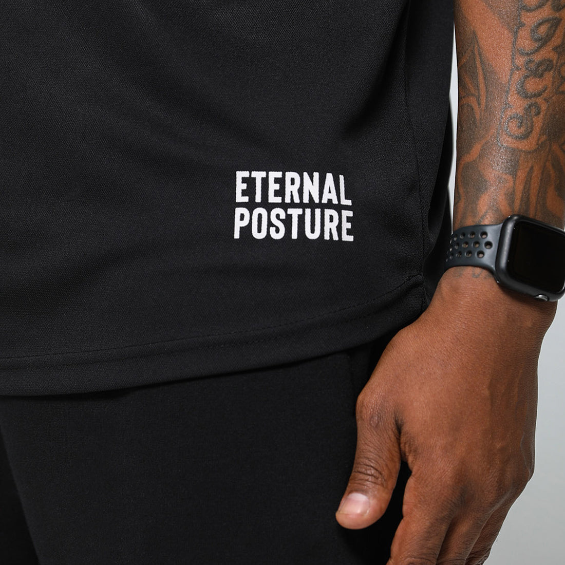 Dry Wick Performance Swoop Tee - Men's Black