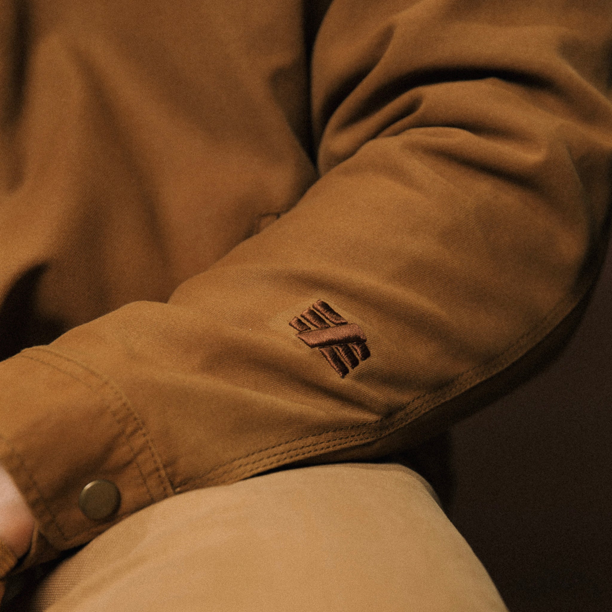 Christian Clothier Washed Utility Jacket-Brown (ONLY A FEW LEFT)