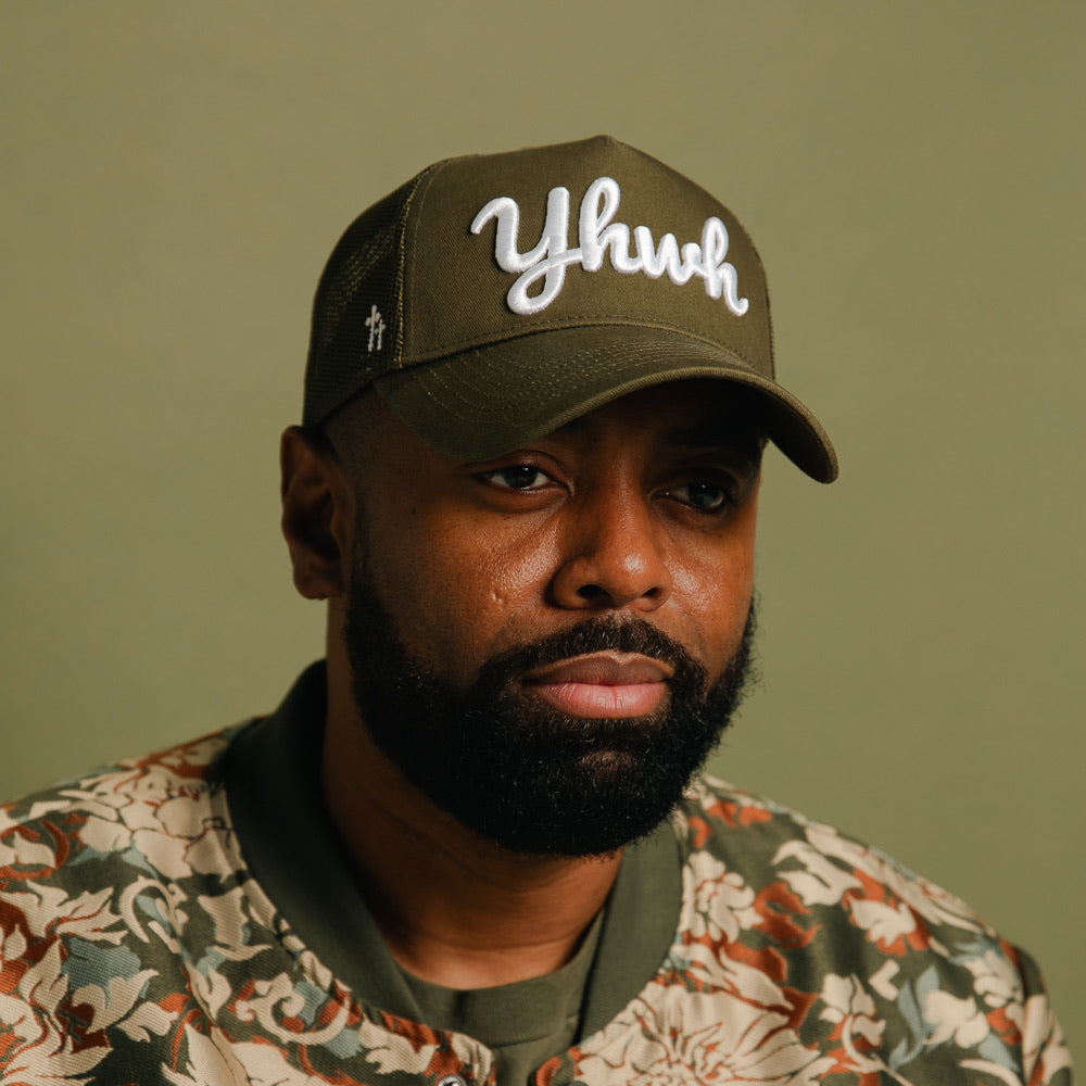 The Olive Standard Trucker-YHWH