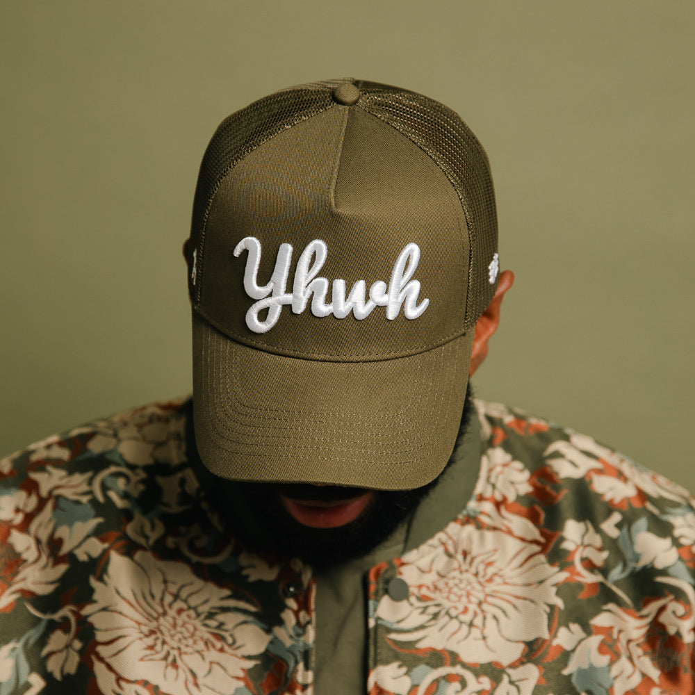 The Olive Standard Trucker-YHWH