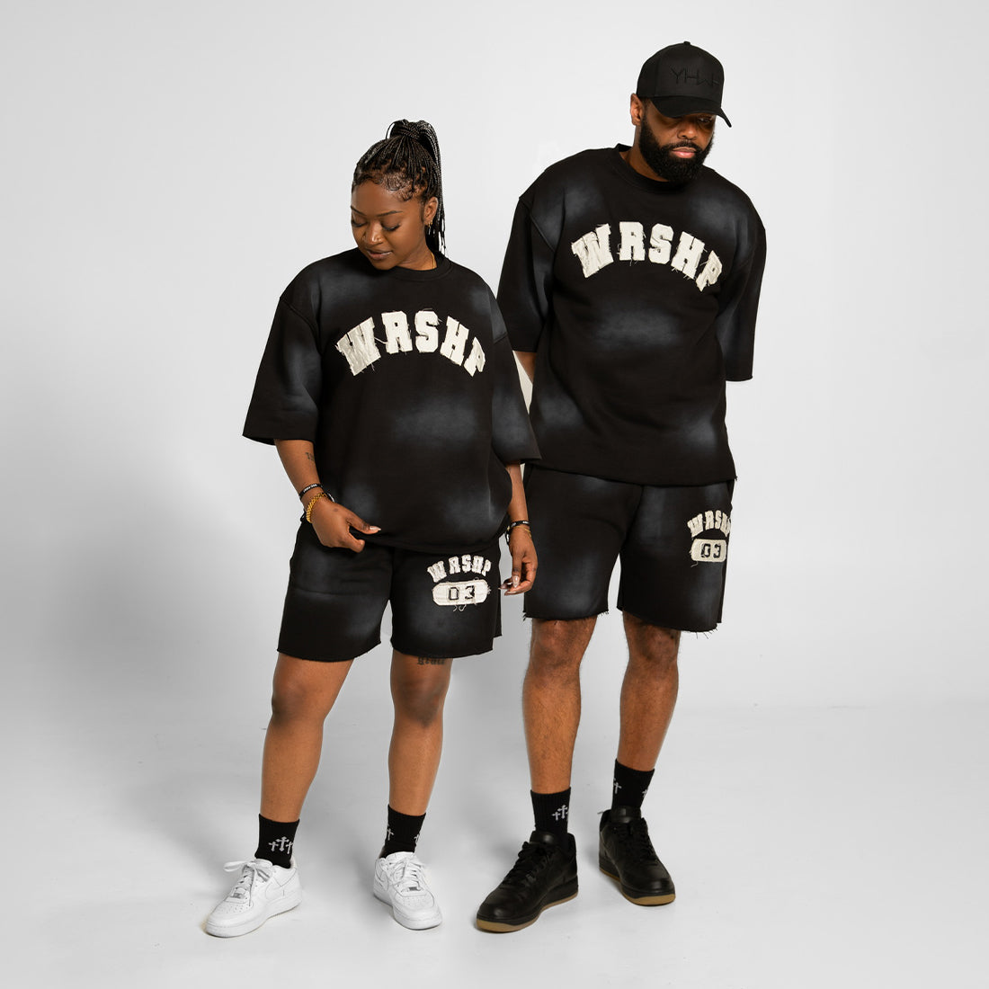Oversized WRSHP Set - Acid Wash