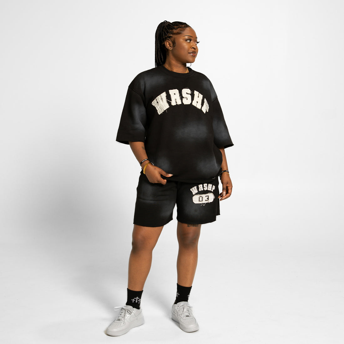 Oversized WRSHP Set - Acid Wash