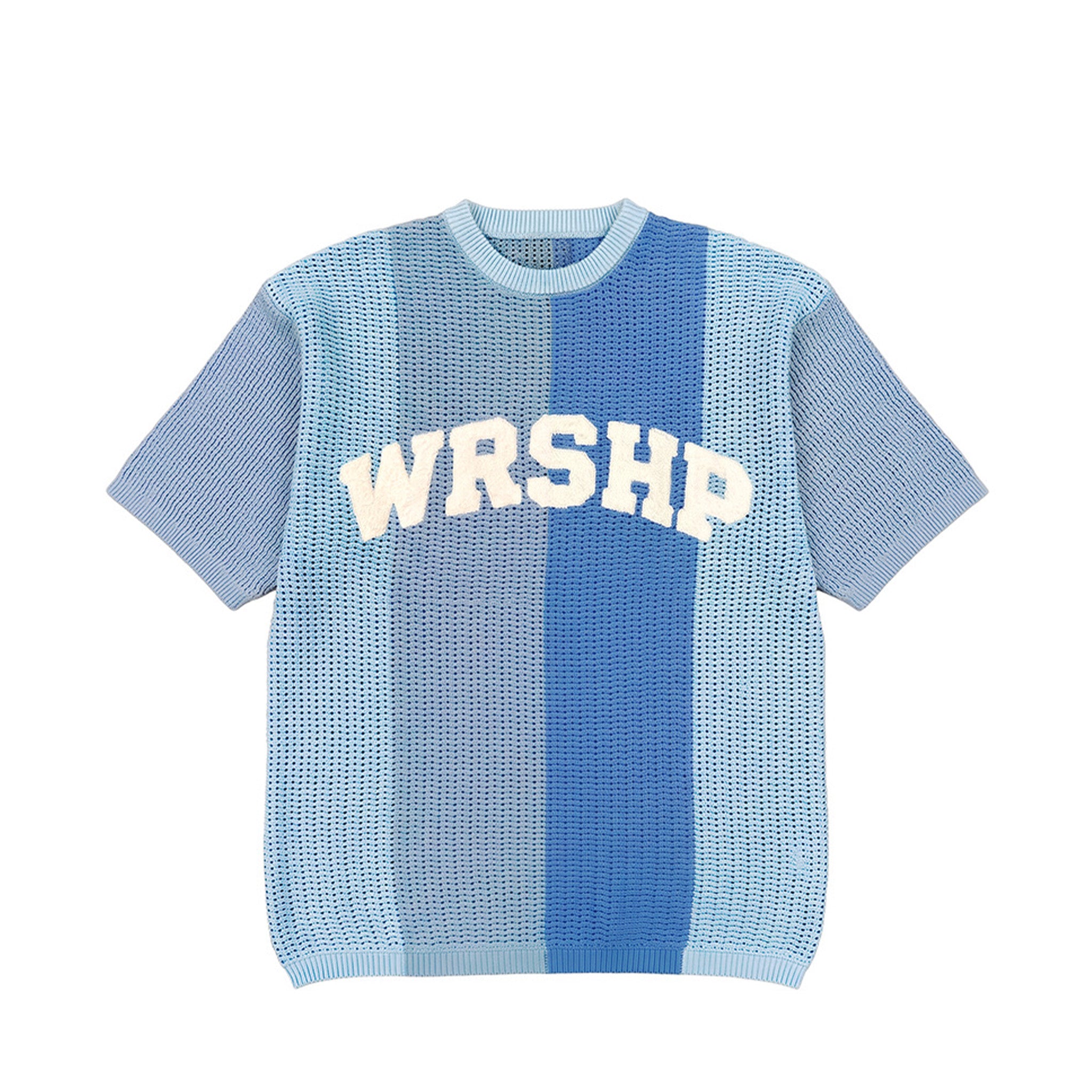 WRSHP Crochet Top-Blue (Join The Waitlist)