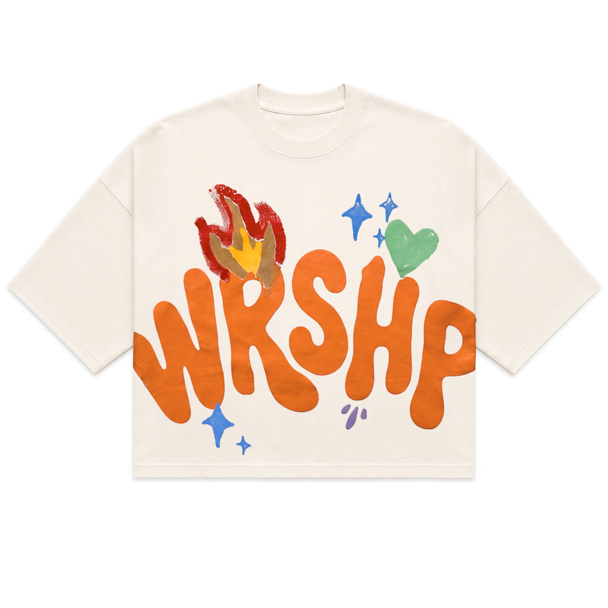 Heart On Fire WRSHP Tee
