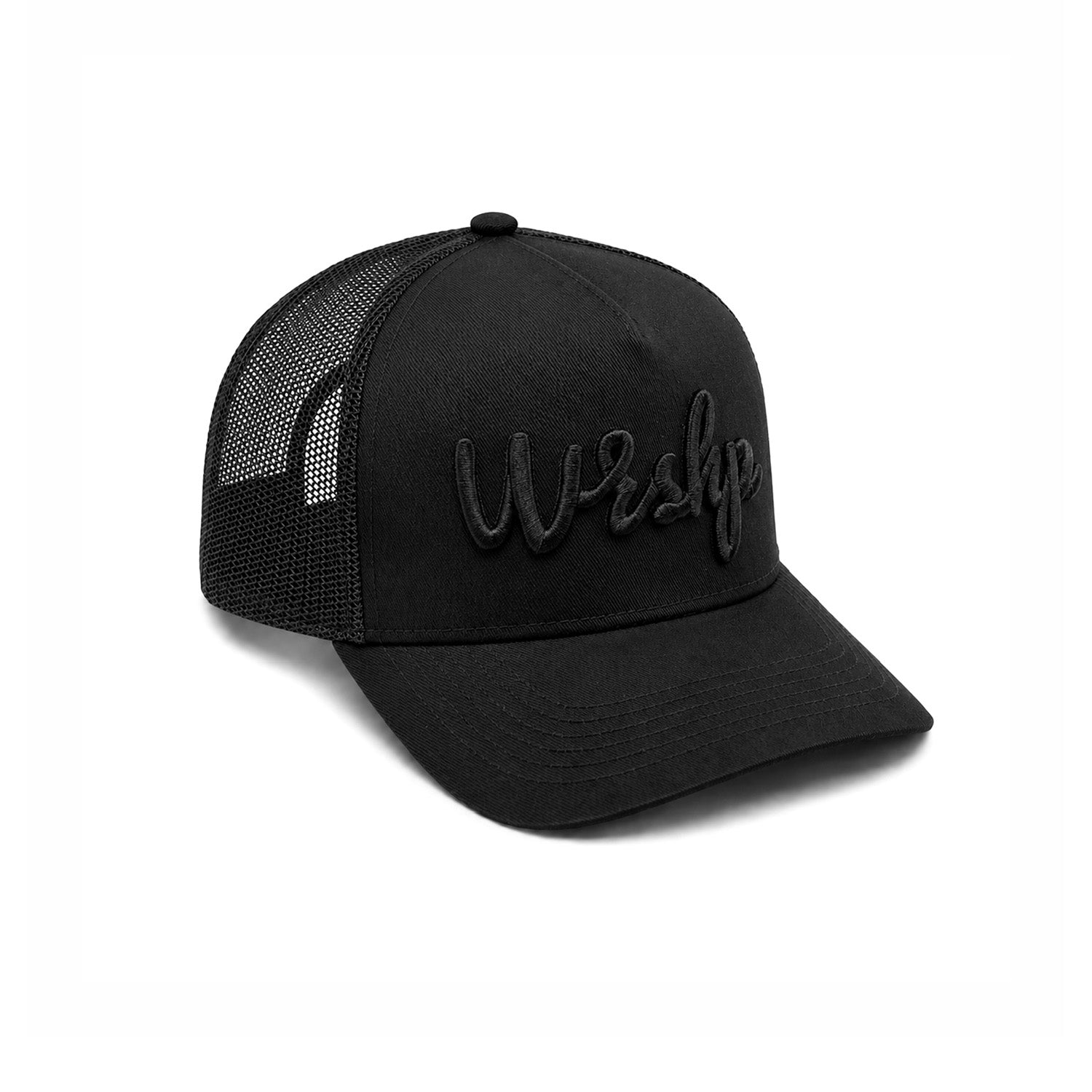 The WRSHP Standard Trucker- Black