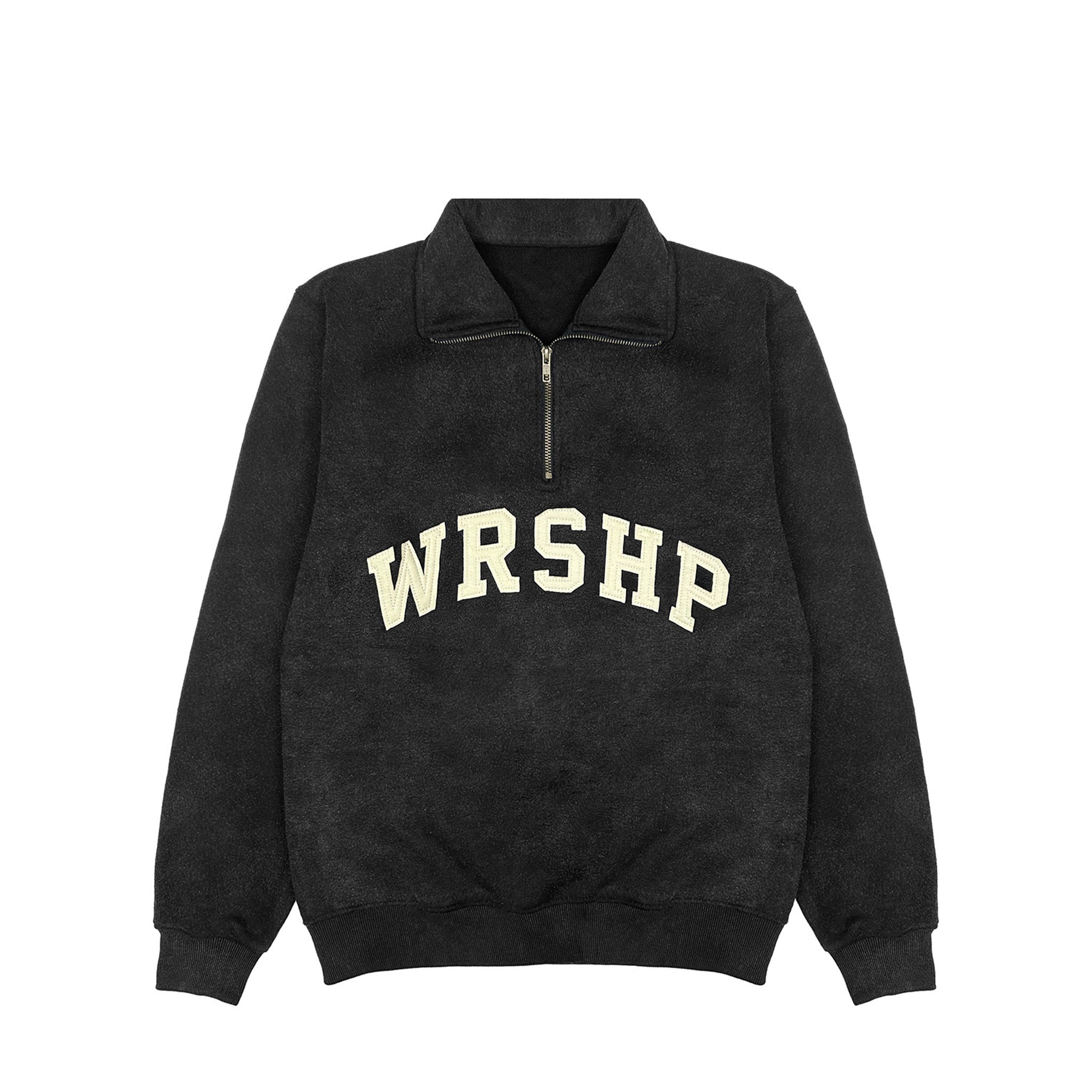 WRSHP Acid Wash Quarter Zip