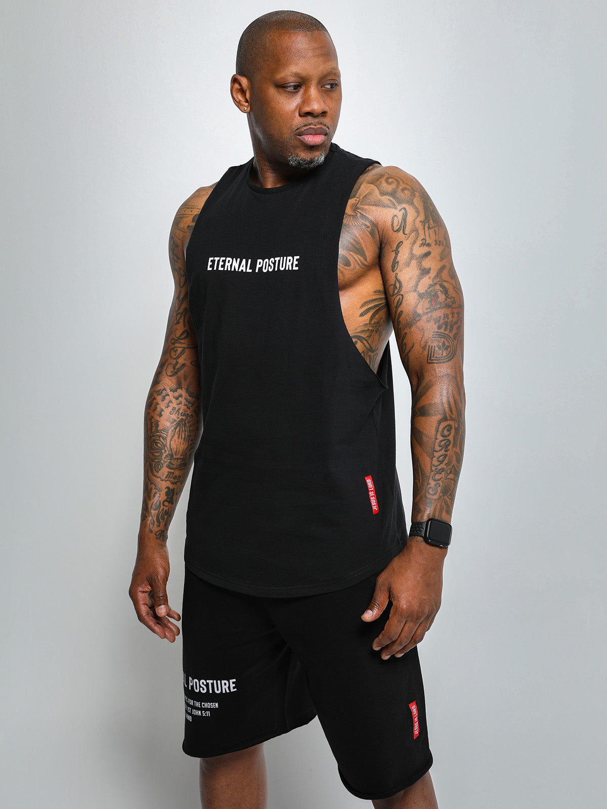 EP Performance Cutoff Tee - Men's Black
