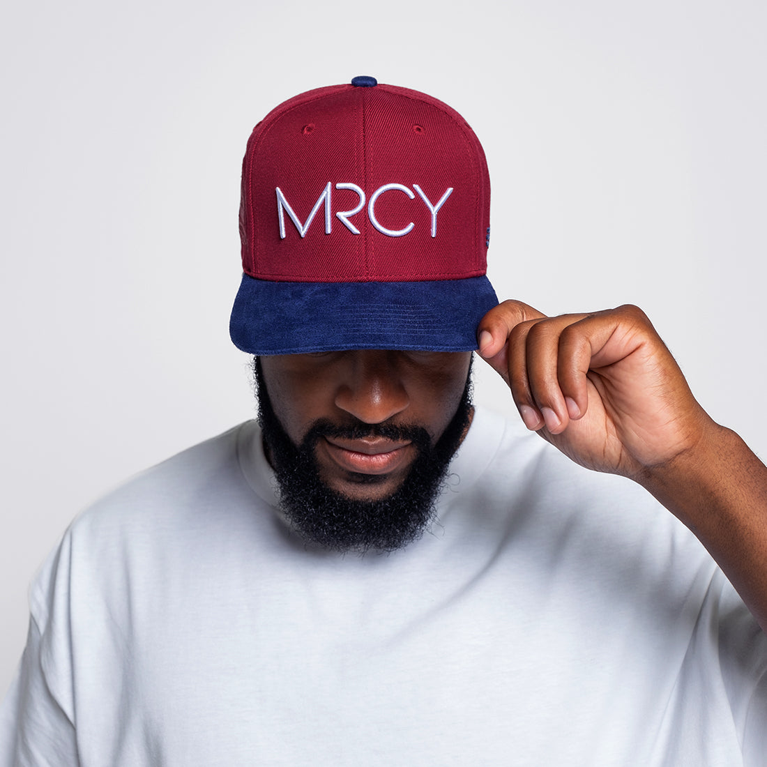 Cranberry Suede MRCY Snapback