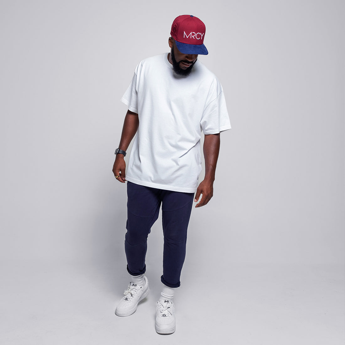 Cranberry Suede MRCY Snapback