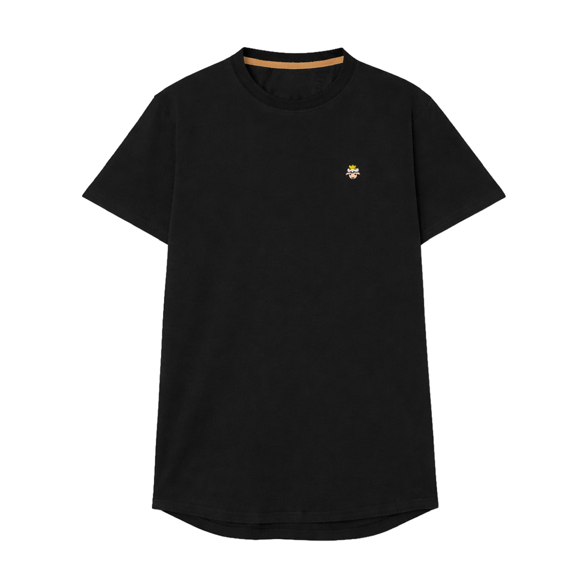 Lamb Talk Polo Round Hem Tee - Gold Crown