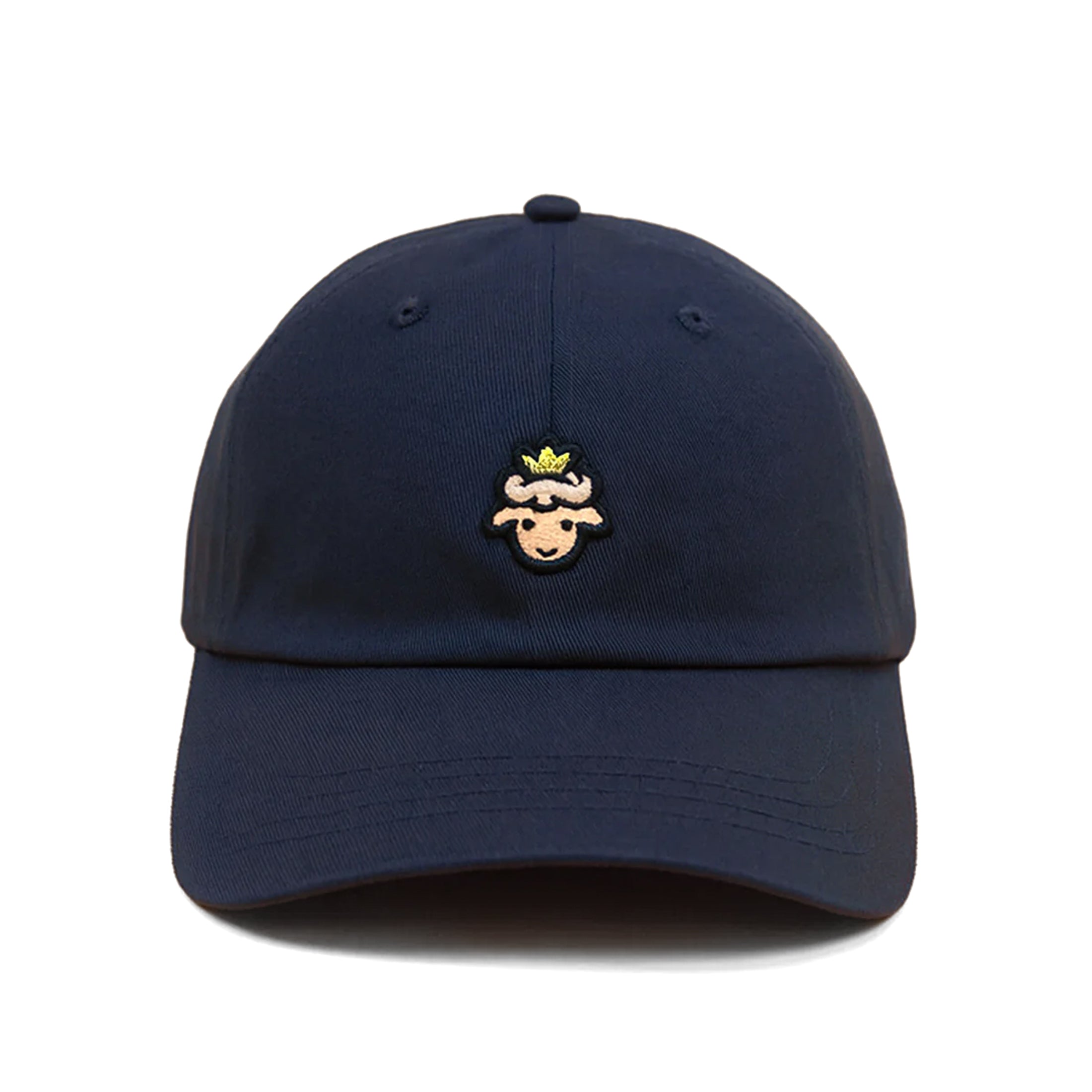 Lamb Head Ball Cap - Navy