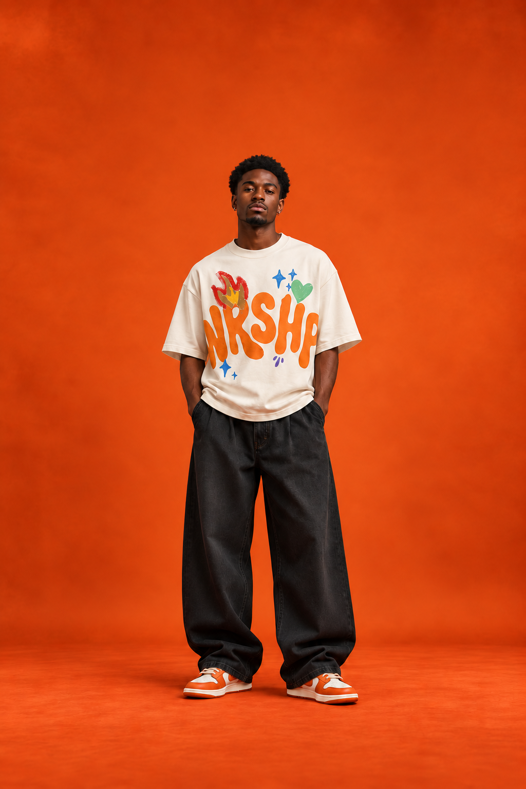 Heart On Fire WRSHP Tee