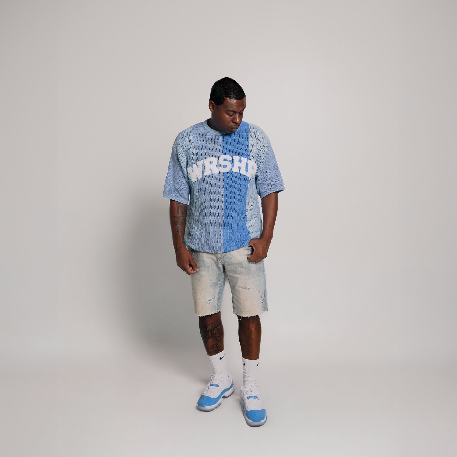 WRSHP Crochet Top-Blue (Join The Waitlist)