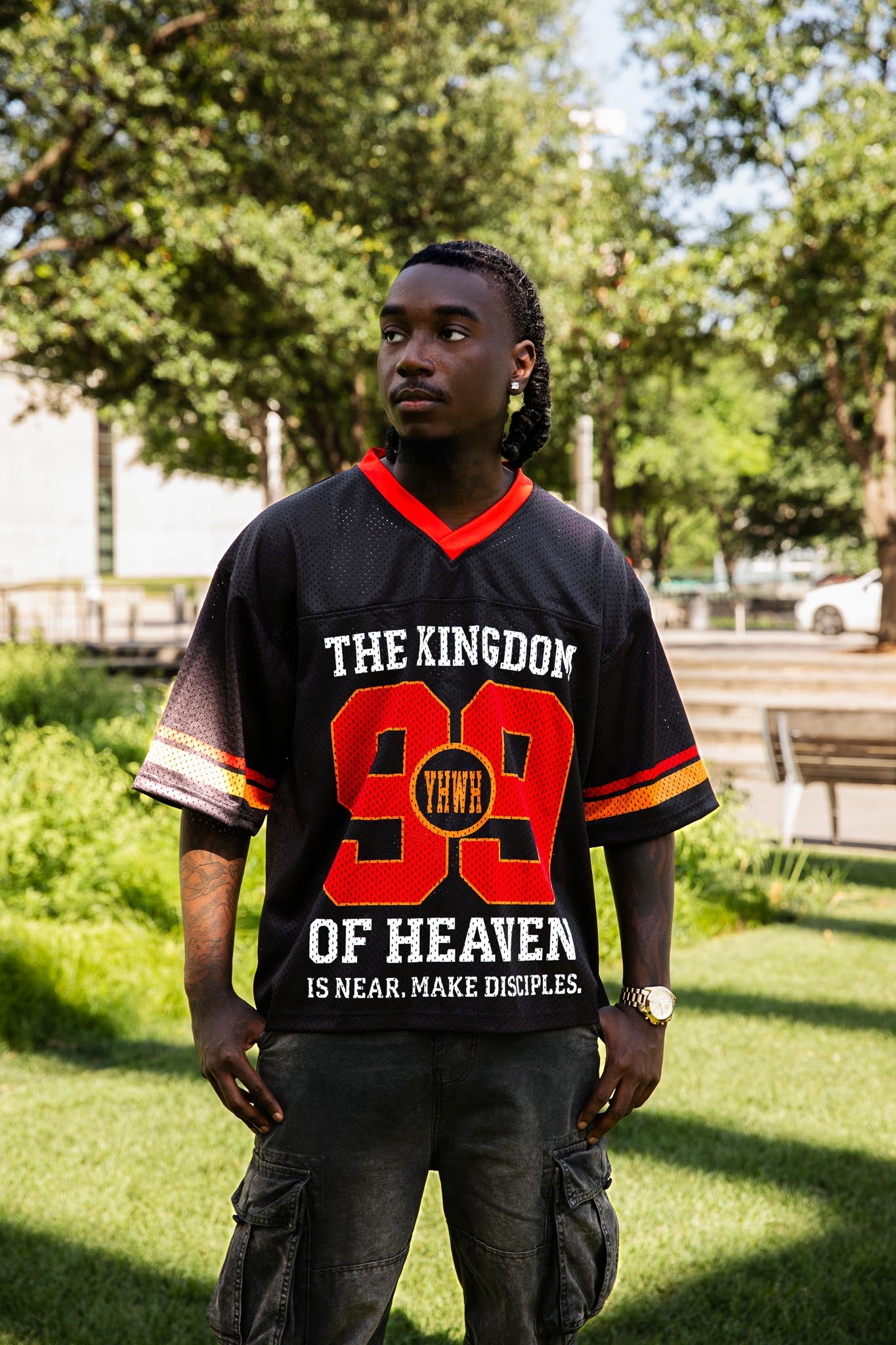 Kingdom 99 Jersey- Black/Red