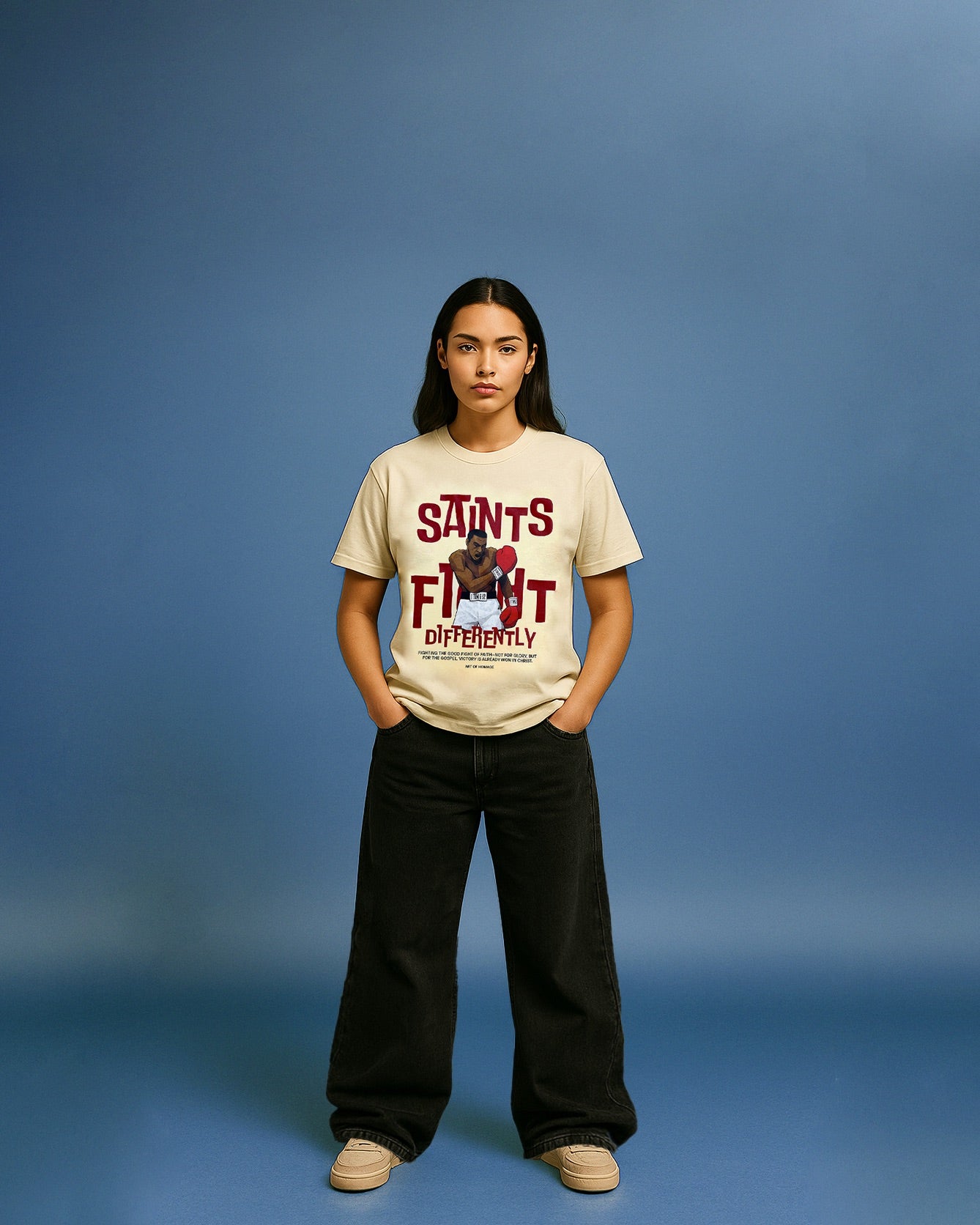 Saints Fight Differently Tee
