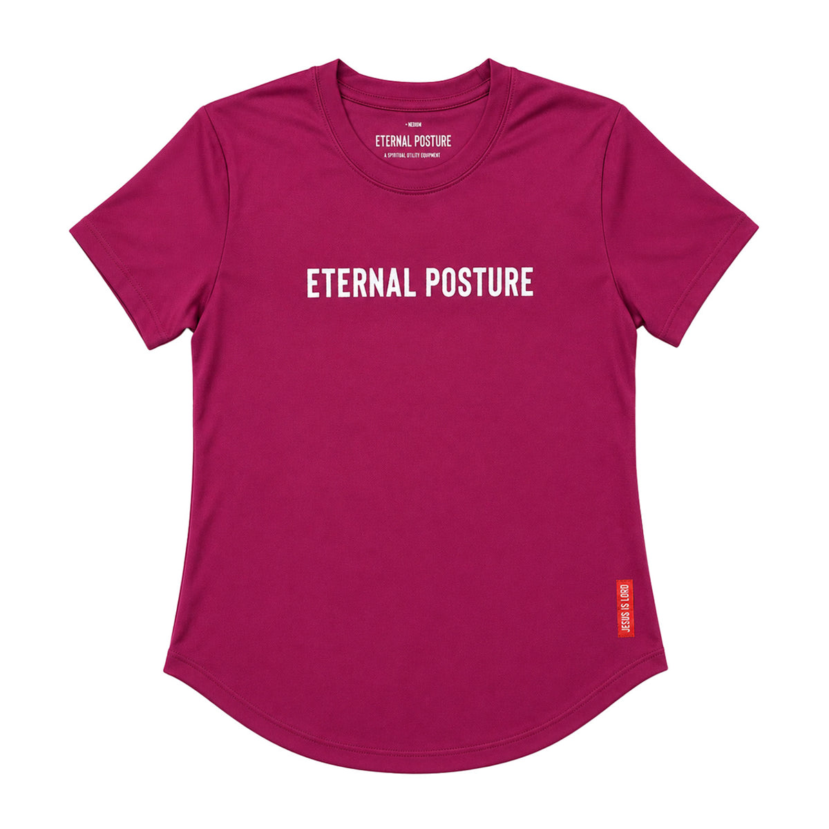 Dry Wick Performance Tee -Berry