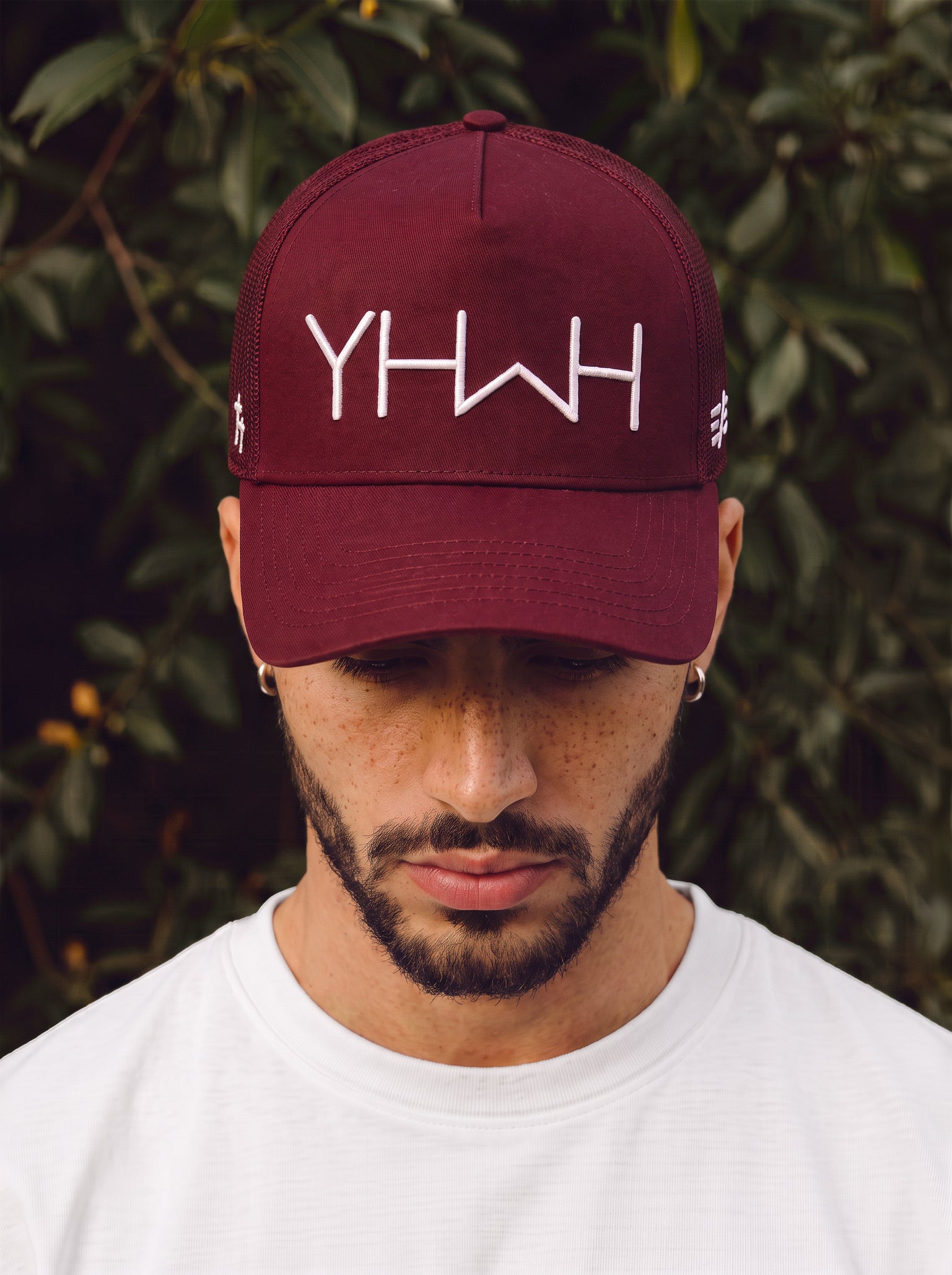 The YHWH Standard Trucker- Maroon