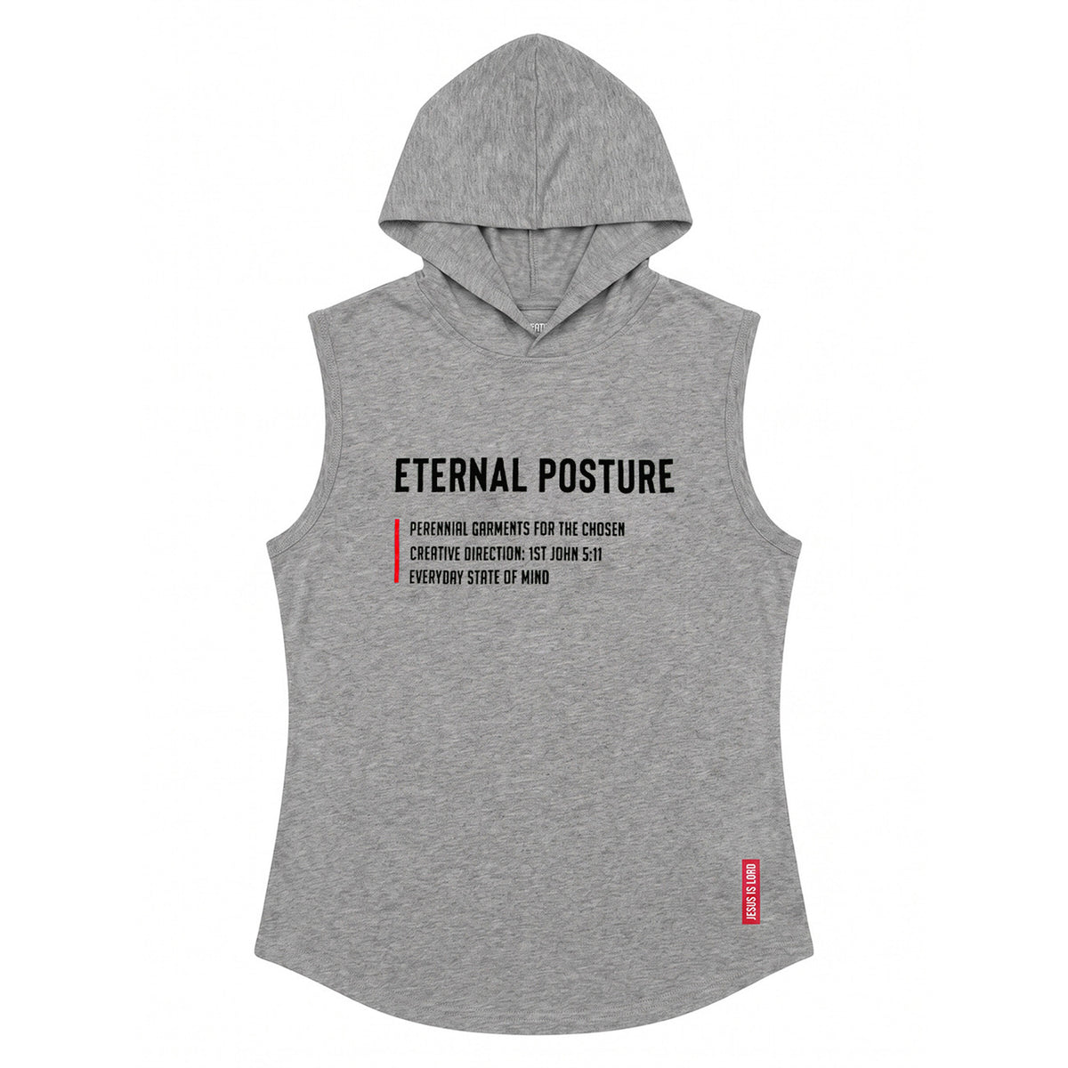 EP Performance Cutoff Hoodie - Heather Grey