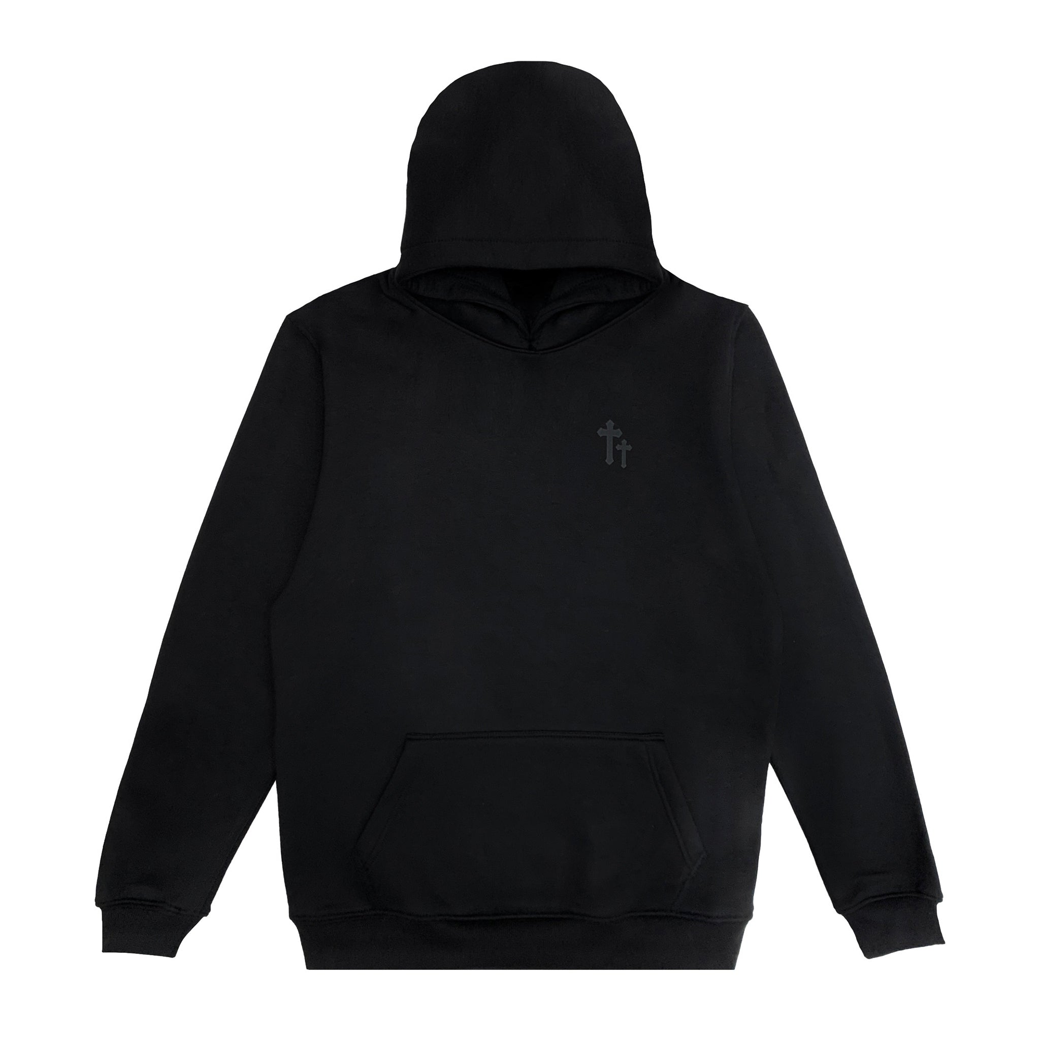 Carry My Cross Hoodie Basic- Black