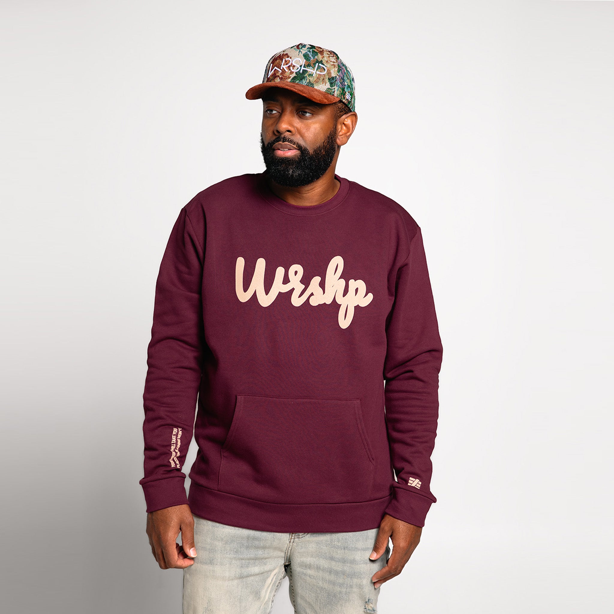 WRSHP Pocket Crew- Cranberry