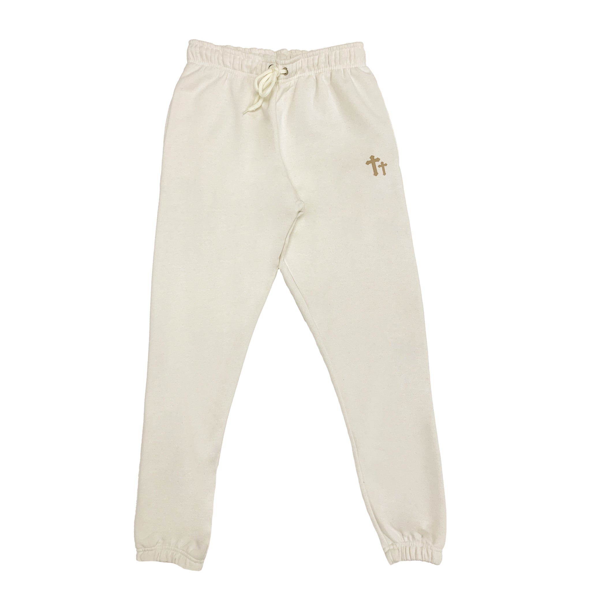 Carry My Cross Jogger Basic- Cream