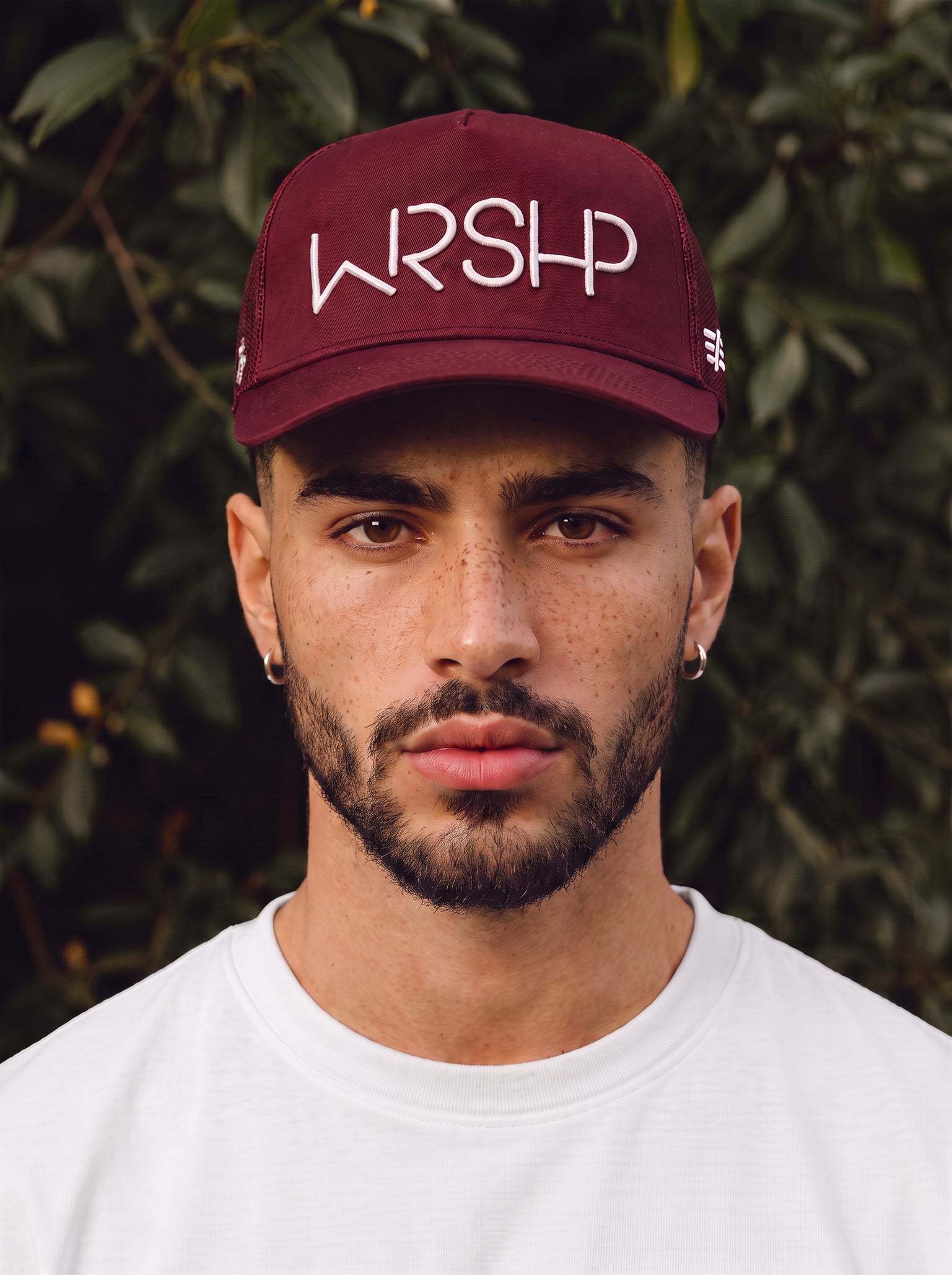 The WRSHP Standard Trucker-Maroon