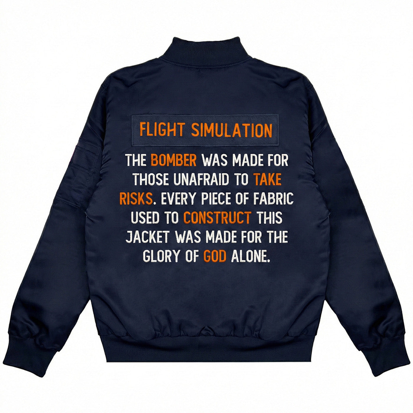 Flight Simulation Jacket- Navy