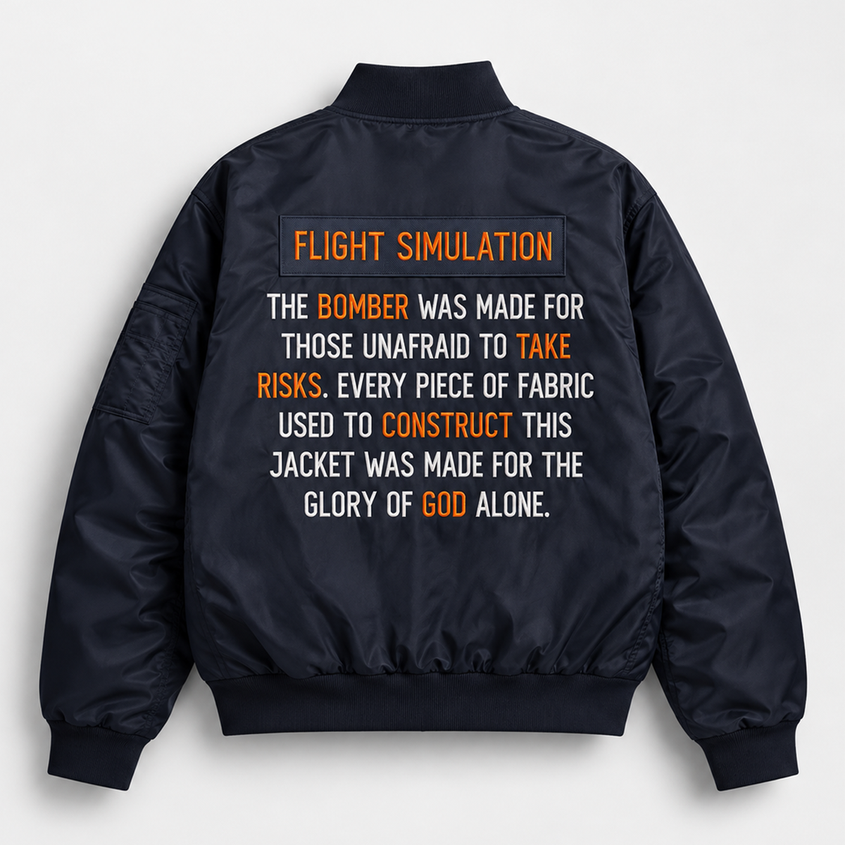 Flight Simulation Jacket- Navy