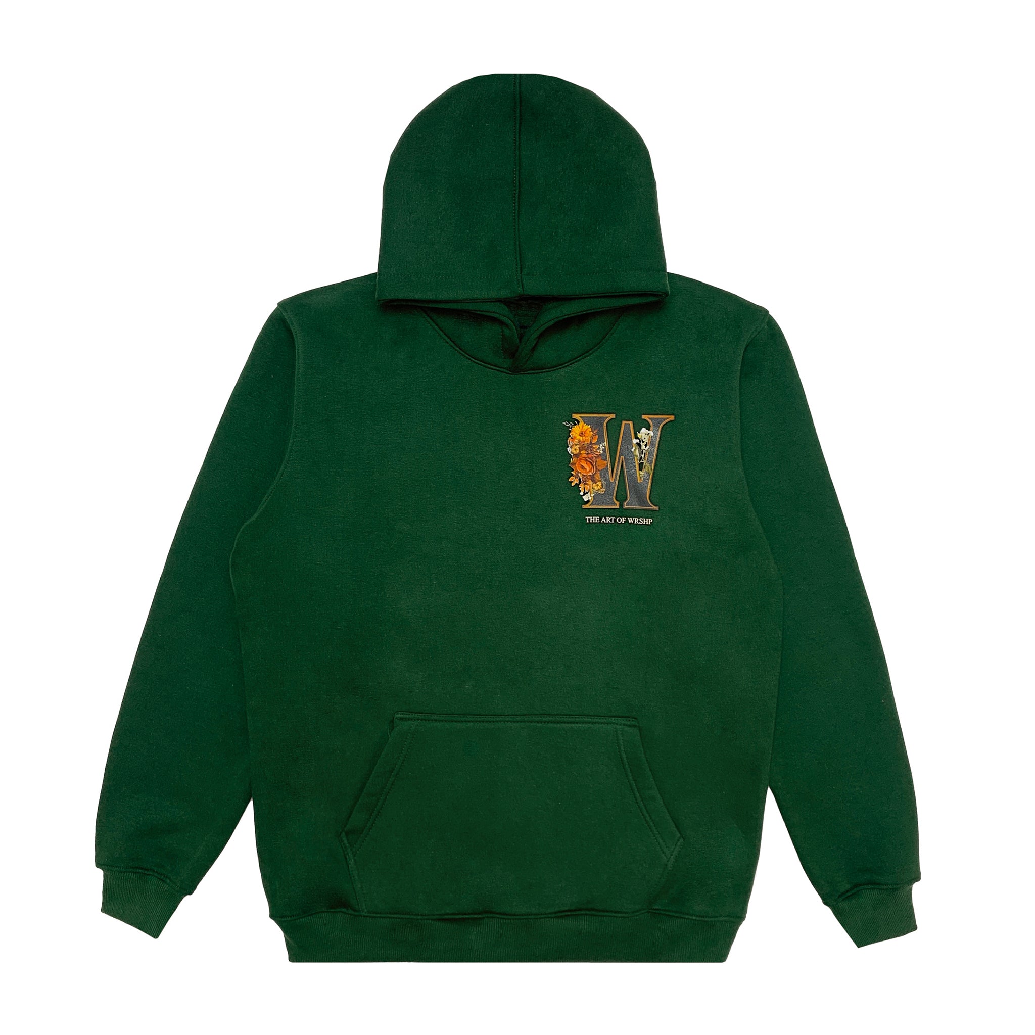 Art of WRSHP Hoodie- Forrest Green