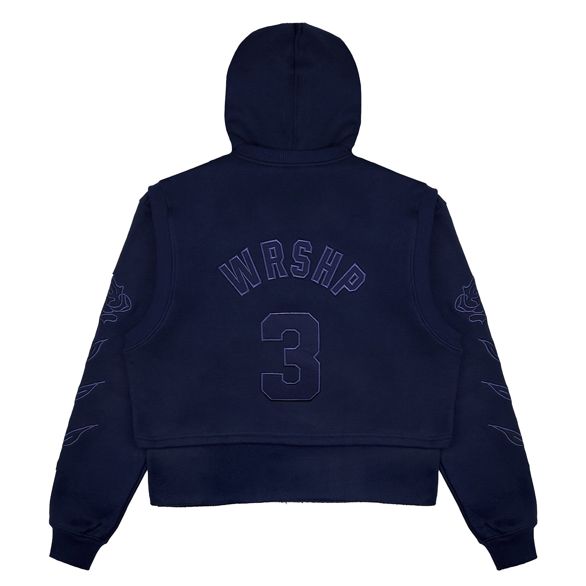 WRSHP Jesus Dual Layered Hoodie